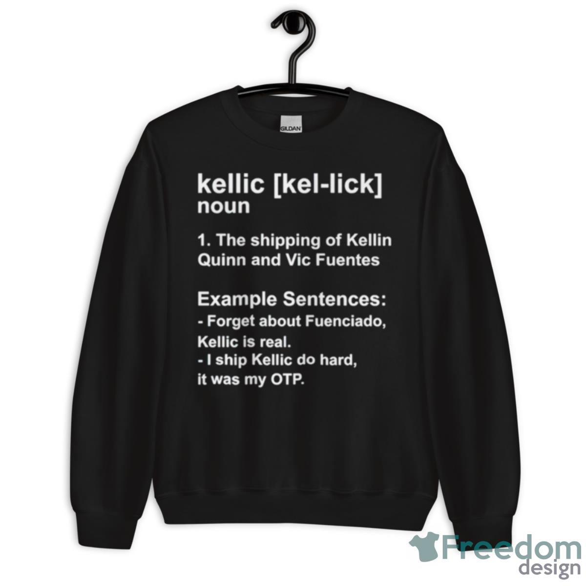 Kellic Definition The Shipping Of Kellin Quinn And Vic Fuentes Shirt - Unisex Crewneck Sweatshirt