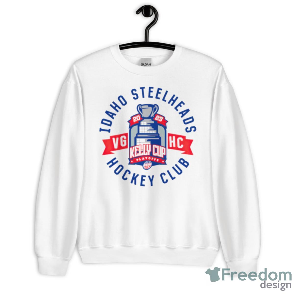 Kelly Cup Idaho Steelheads Hockey Club Playoffs 2023 Shirt - Unisex Heavy Blend Crewneck Sweatshirt