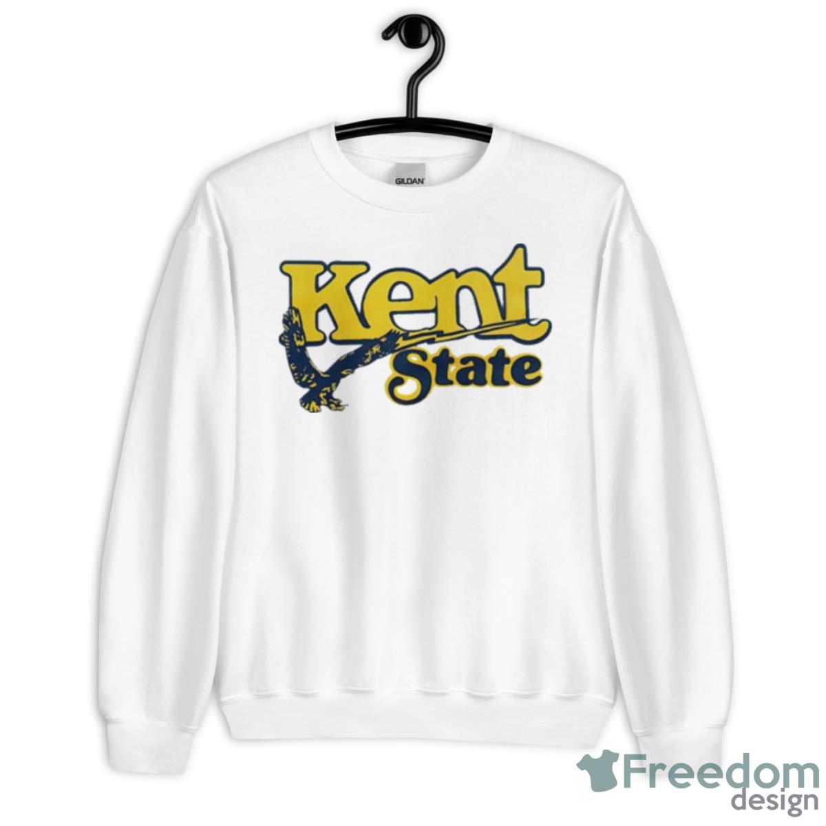 Kent State Golden Eagle Logo Shirt - Unisex Heavy Blend Crewneck Sweatshirt