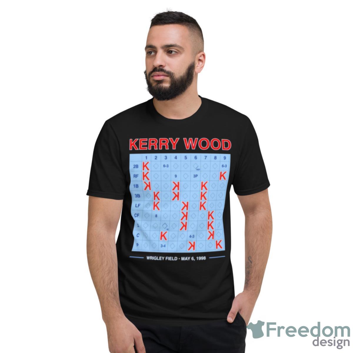 Kerry Wood 20 Strikeout Scorecard Shirt - Freedomdesign