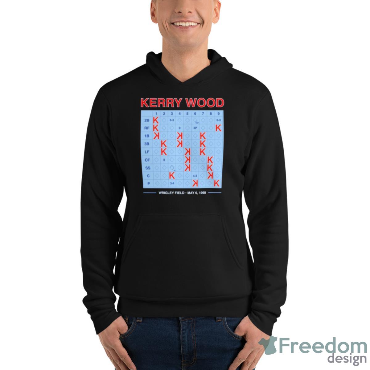 Kerry Wood 20 Strikeout Scorecard Shirt - Unisex Fleece Pullover Hoodie Kerry Wood 20 Strikeout Scorecard Shirt - Unisex Fleece Pullover Hoodie