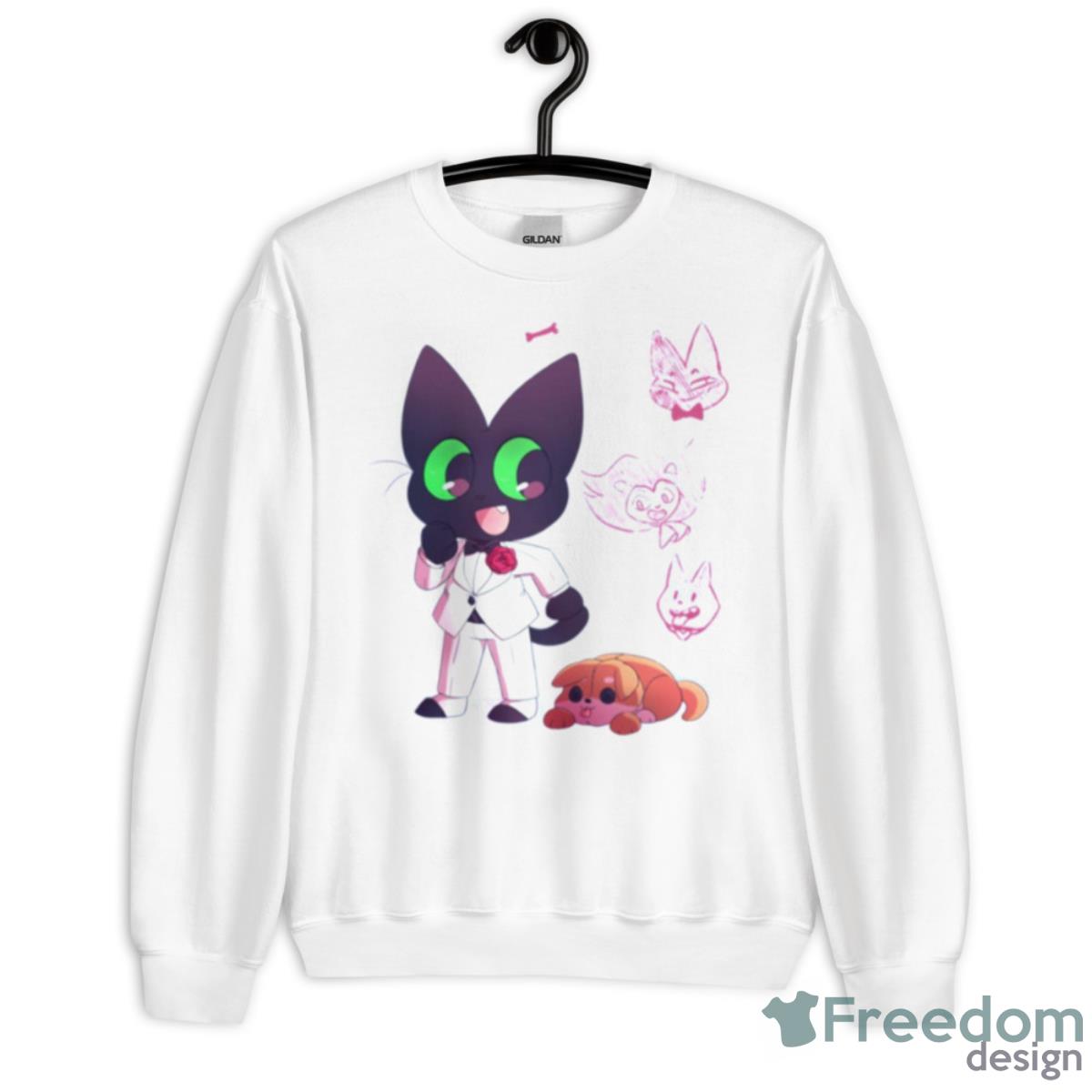 Kid Mao Mao Cute Art Mao Mao Heroes Of Pure Heart Shirt - Unisex Heavy Blend Crewneck Sweatshirt