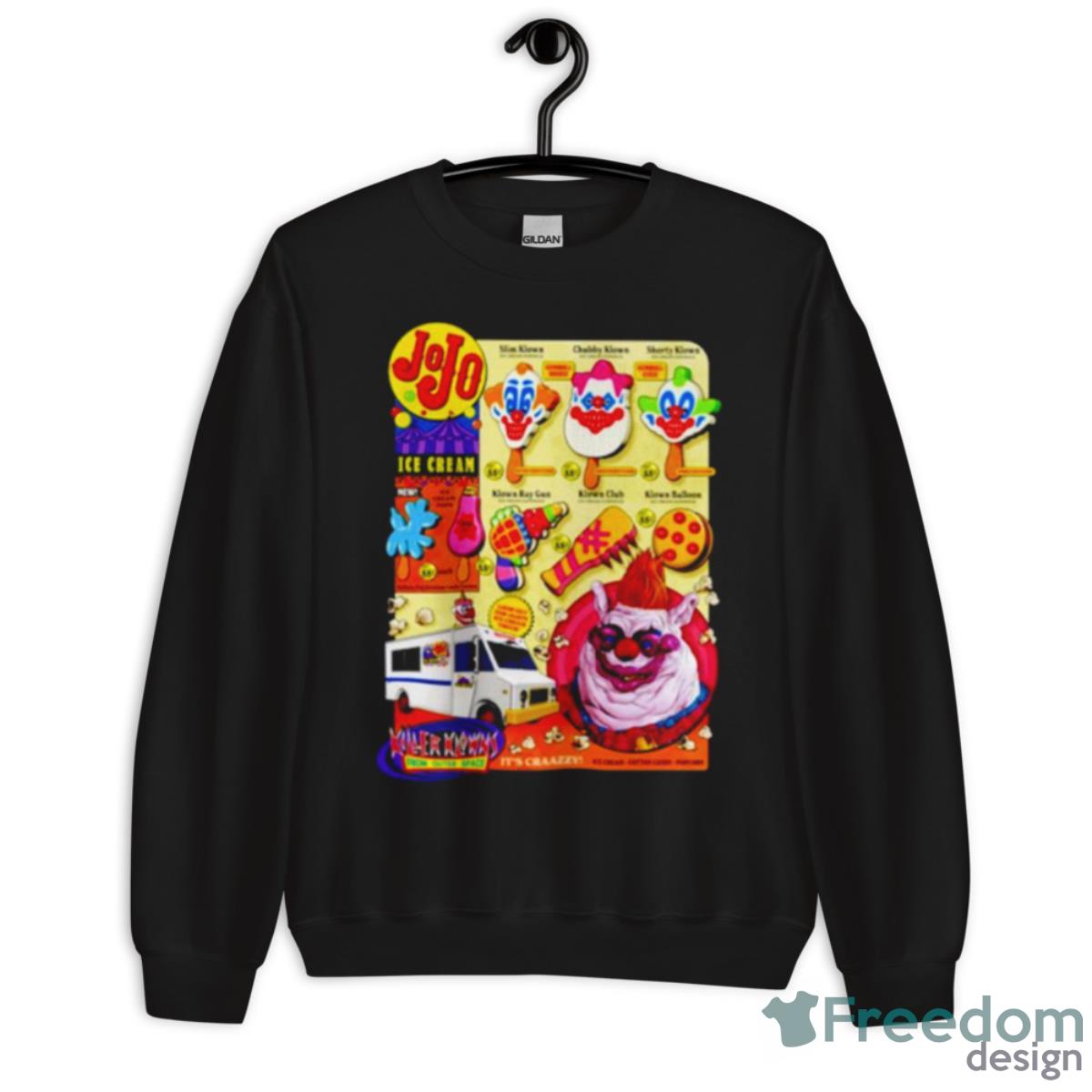 Killer Klowns Deadly Dessert Shirt - Unisex Crewneck Sweatshirt