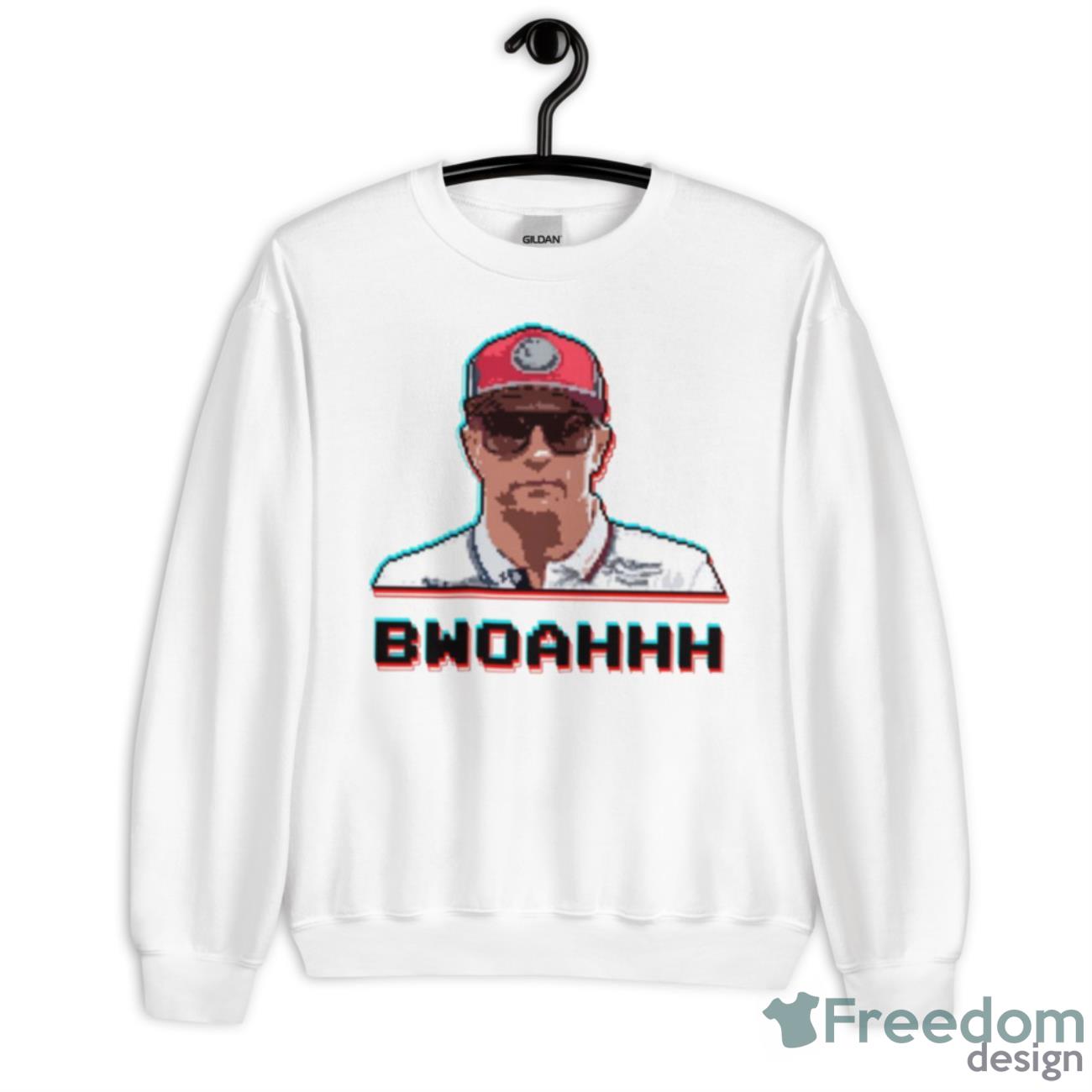 Kimi Raikkonen 2018 Bwoah Pixel Art Shirt - Freedomdesign