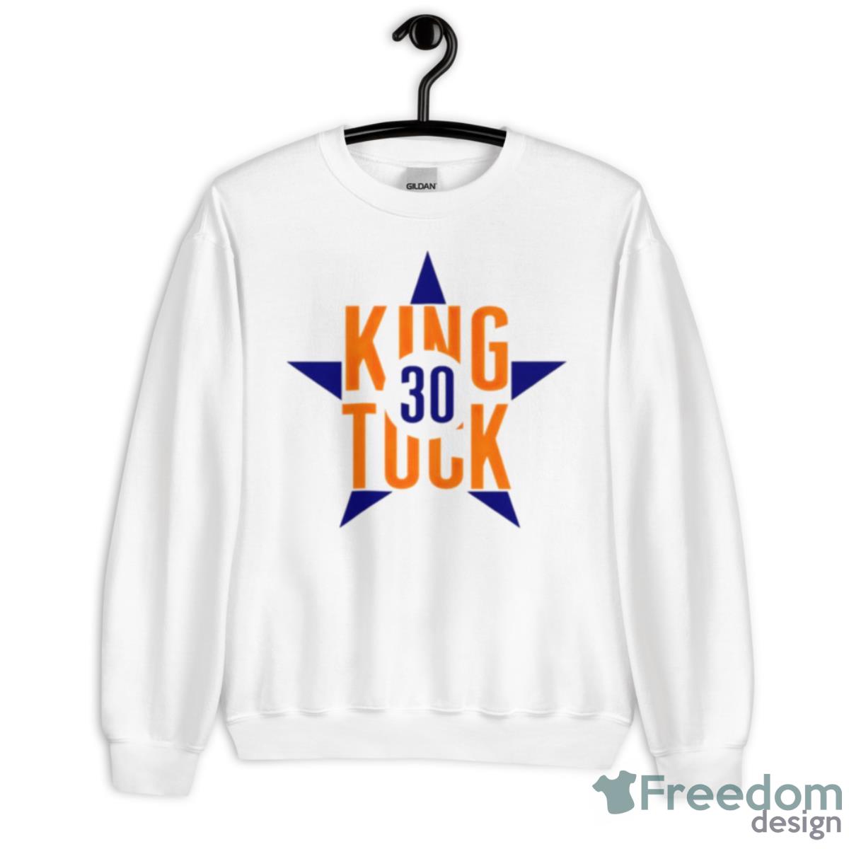 King Tuck 30 Houston Astros Shirt - Unisex Heavy Blend Crewneck Sweatshirt