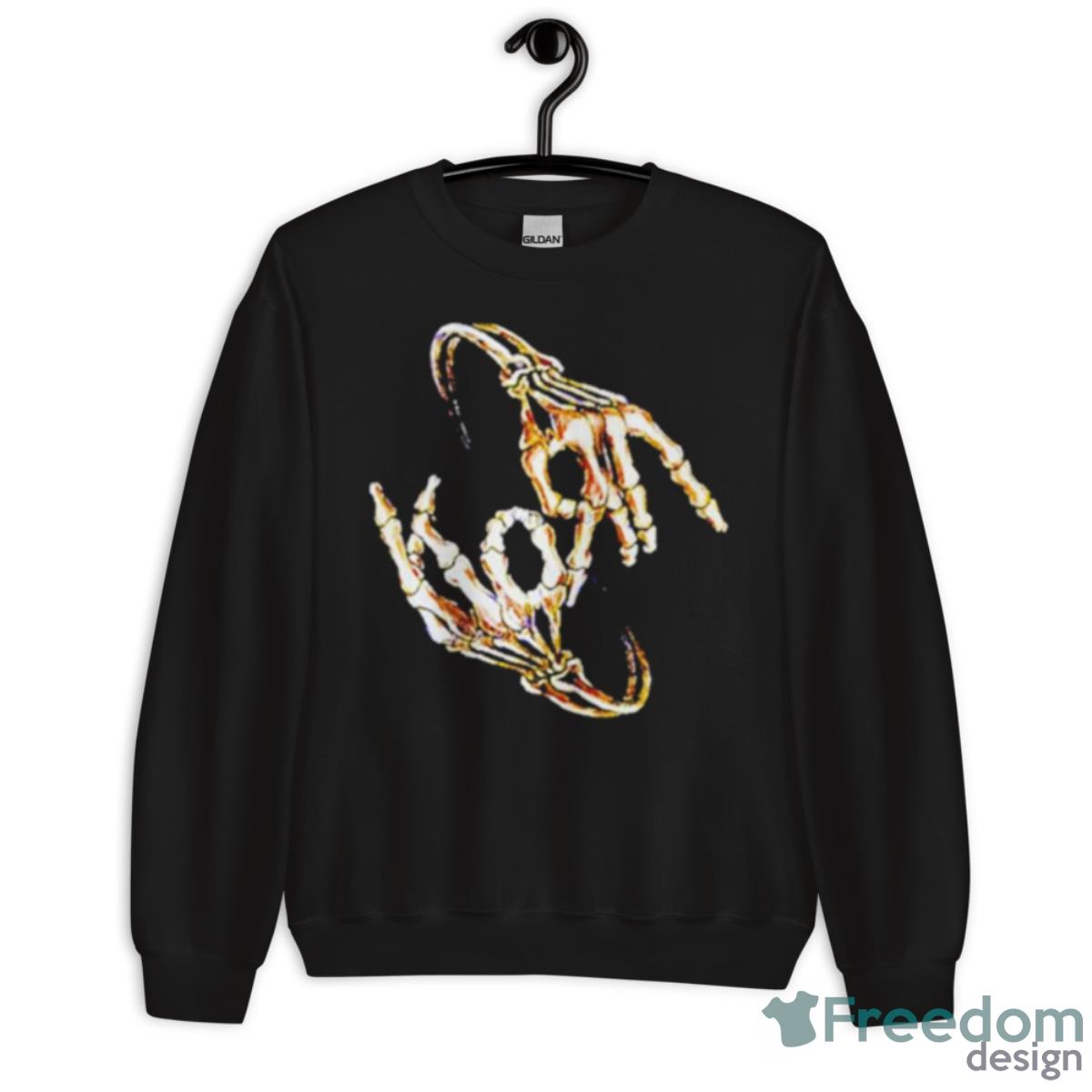Korn Skeleton Fingers Logo Shirt - Unisex Crewneck Sweatshirt Korn Skeleton Fingers Logo Shirt - Unisex Crewneck Sweatshirt