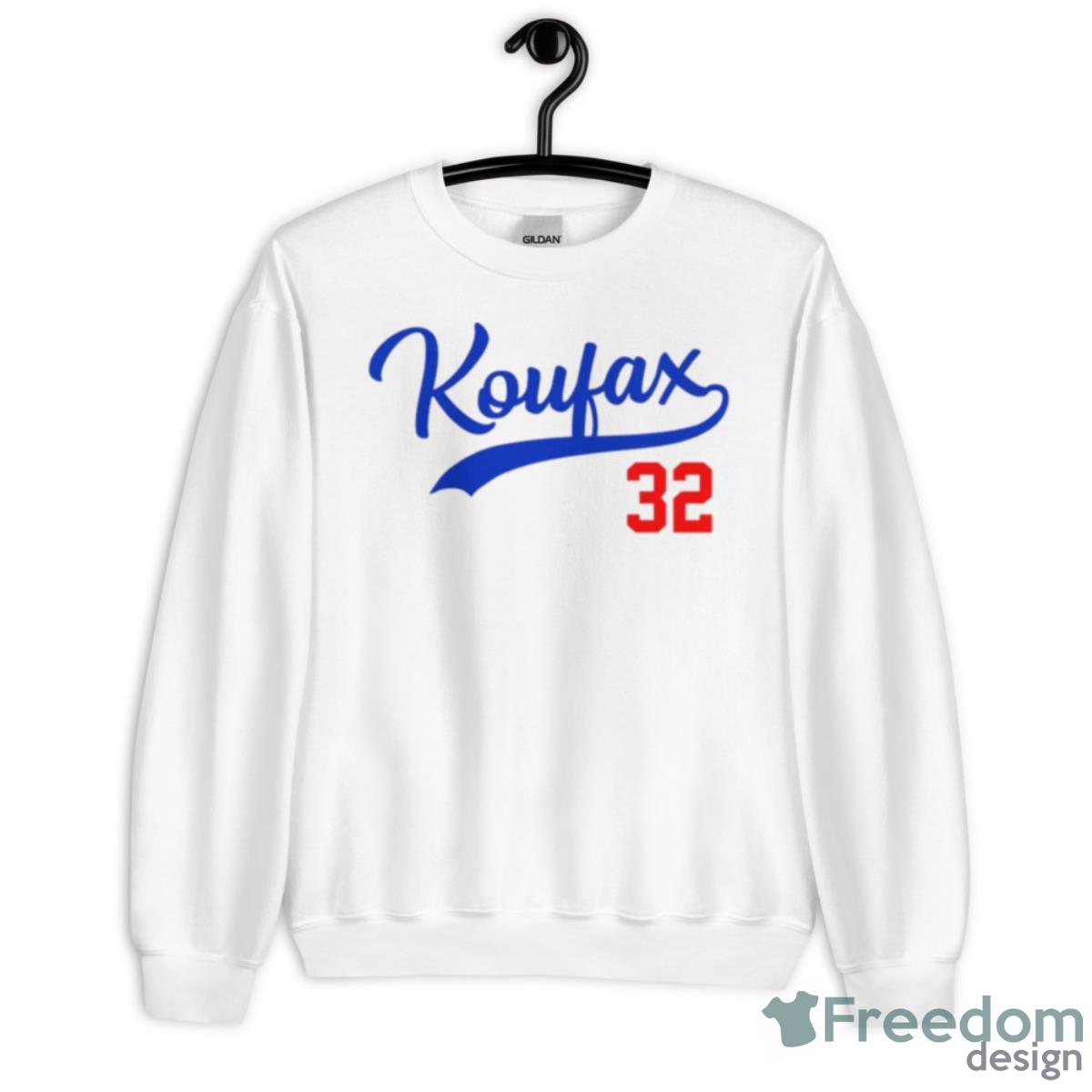 Koufax 32 Los Angeles Dodgers Shirt - Unisex Heavy Blend Crewneck Sweatshirt
