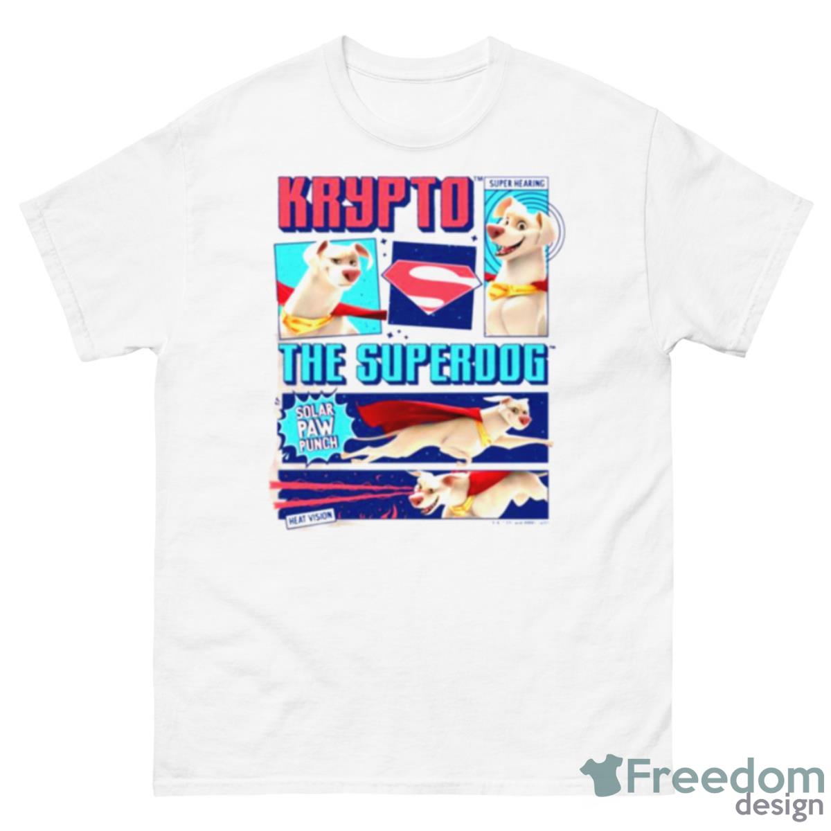 Krypto The Super Dog Comic Panels Super Pets Shirt - 500 Men’s Classic Tee Gildan