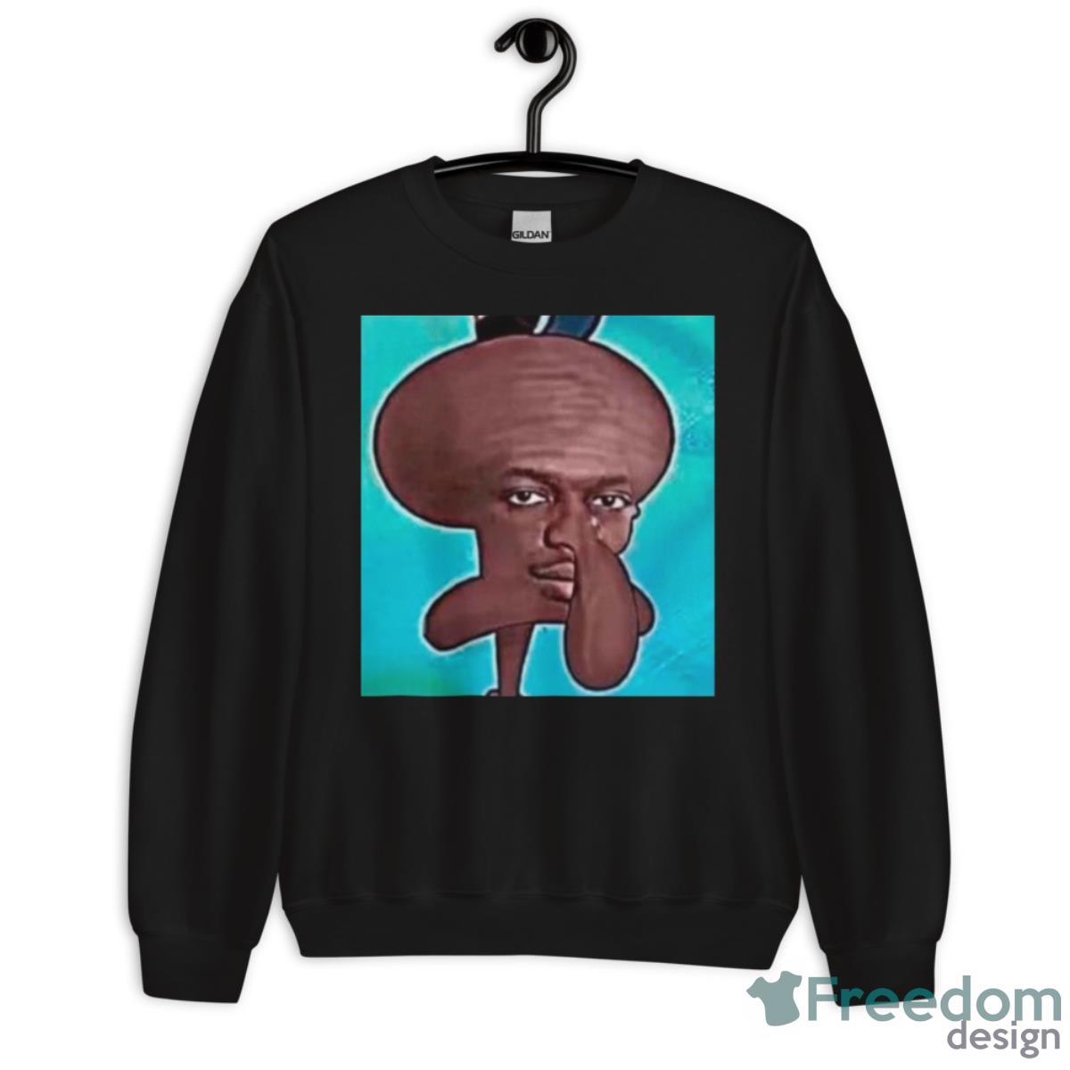 Ksi Meme Ksi Squidward Crossover Meme Shirt - Unisex Crewneck Sweatshirt