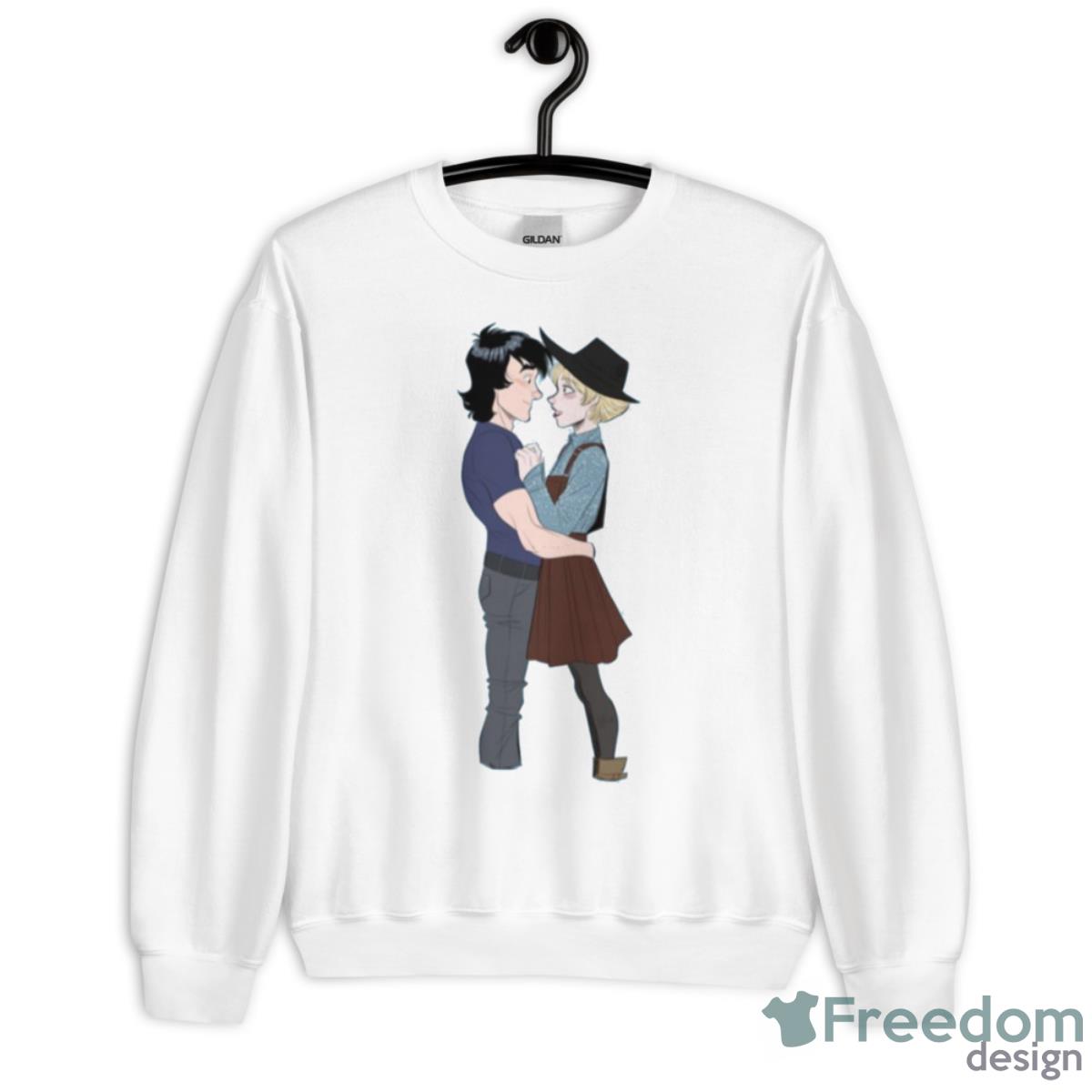 Lance X Ilana Sym Bionic Titan Couple Shirt - Unisex Heavy Blend Crewneck Sweatshirt