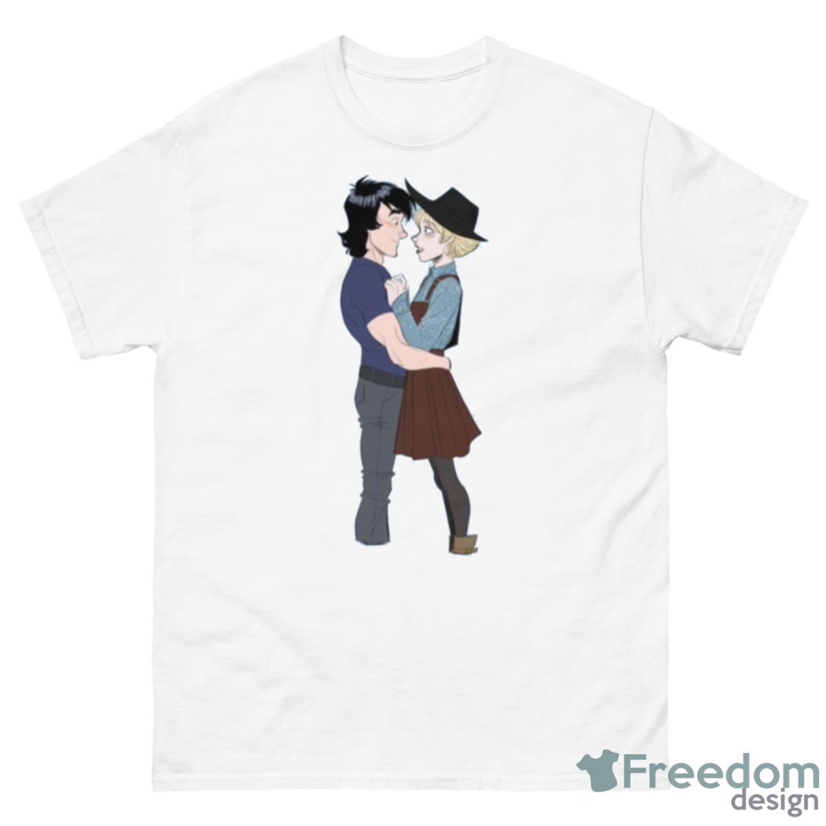 Lance X Ilana Sym Bionic Titan Couple Shirt - 500 Men’s Classic Tee Gildan