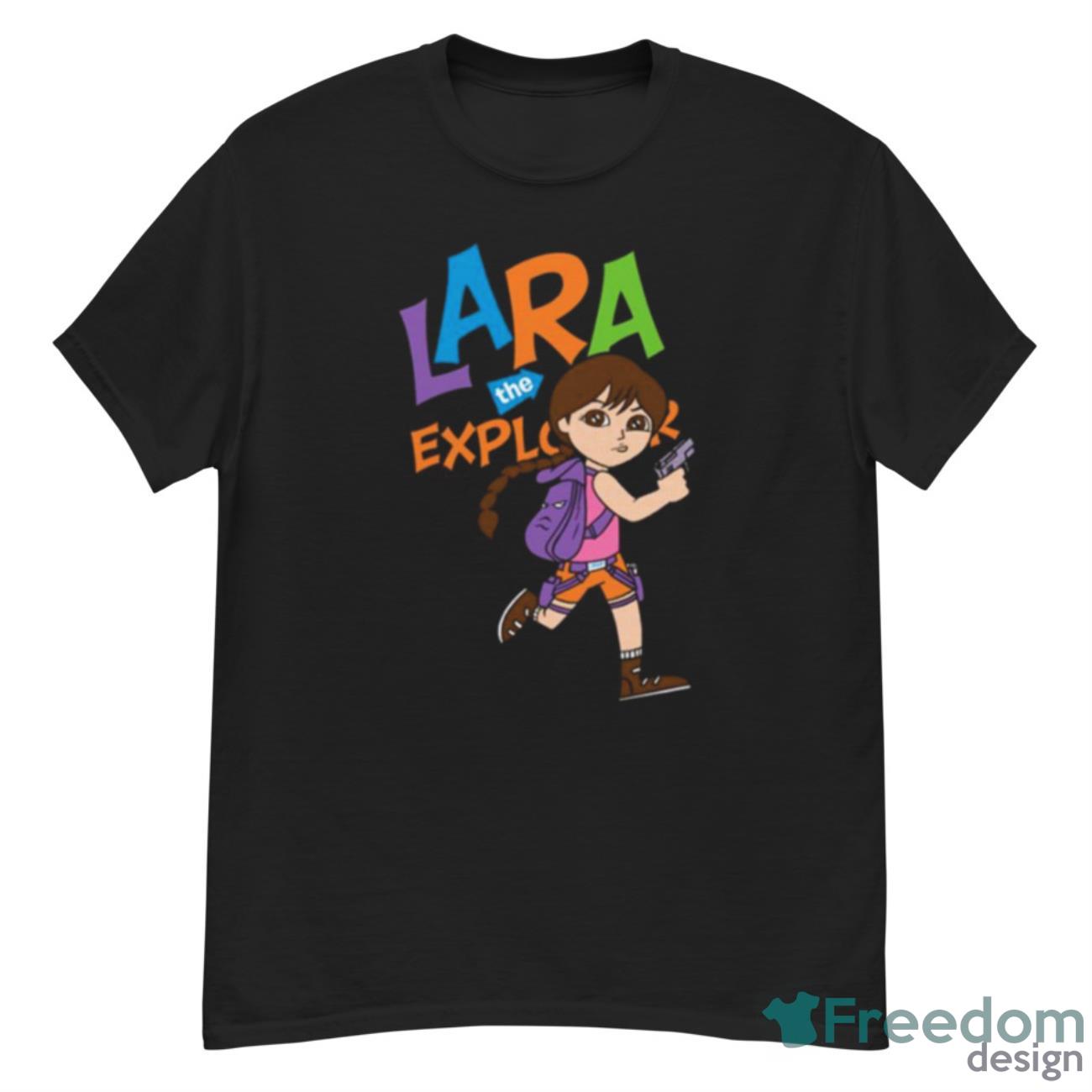 Lara The Explorer Tomb Raider Shirt - G500 Men’s Classic T-Shirt