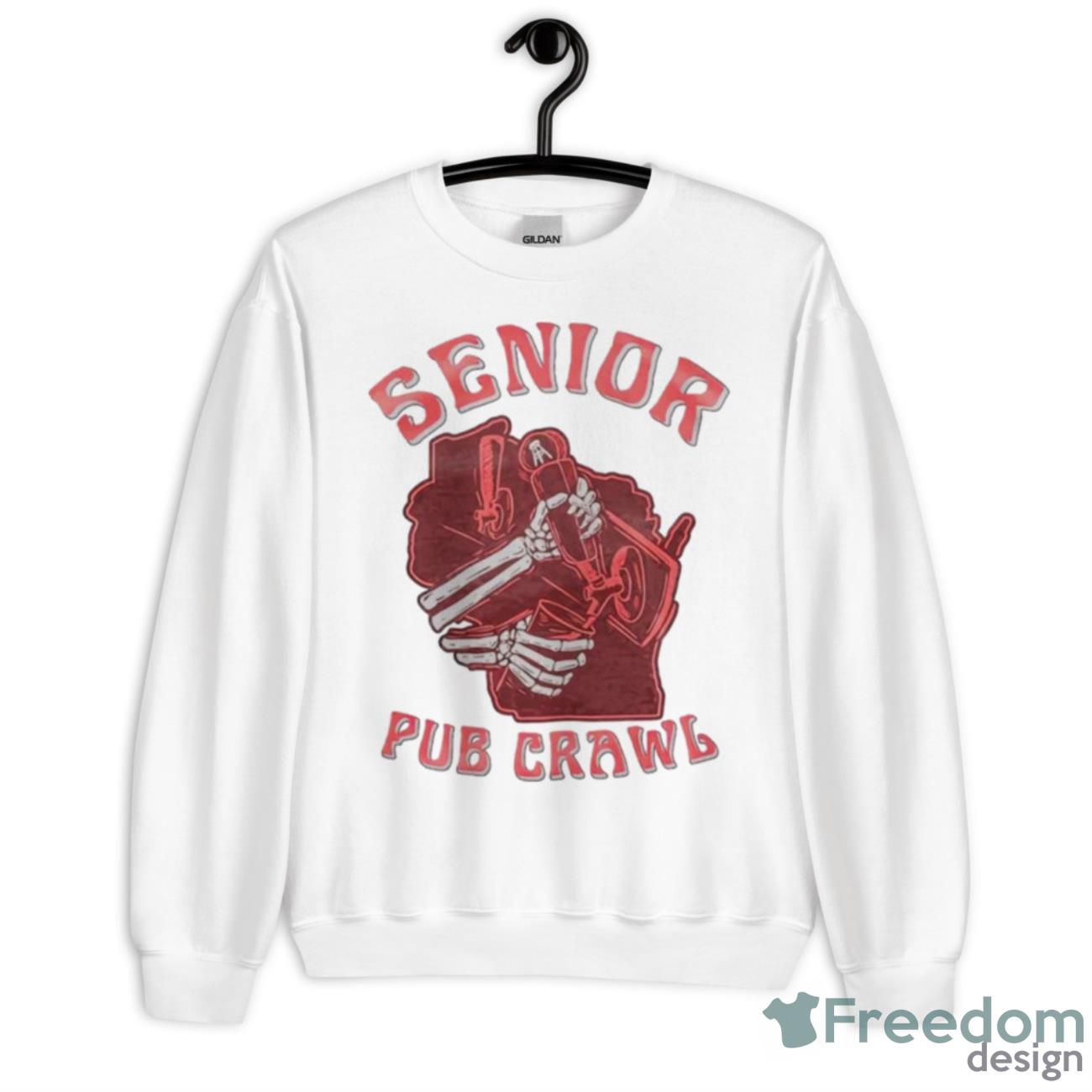 Lc Senior Pub Crawl 2023 Shirt - Unisex Heavy Blend Crewneck Sweatshirt