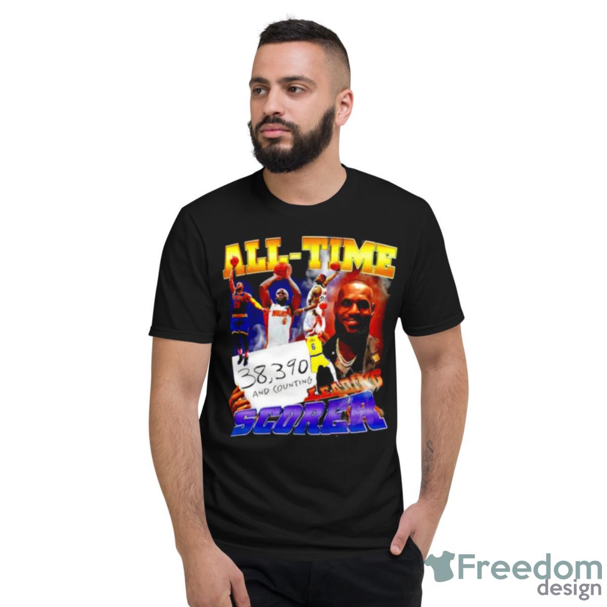 Lebron All Time Leading Scorer Shirt - Short Sleeve T-Shirt