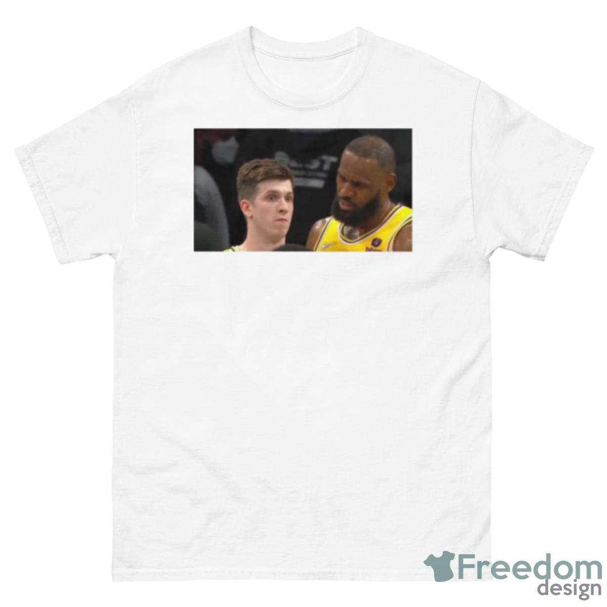 Lebron Austin Reaves Confusion Shirt - 500 Men’s Classic Tee Gildan
