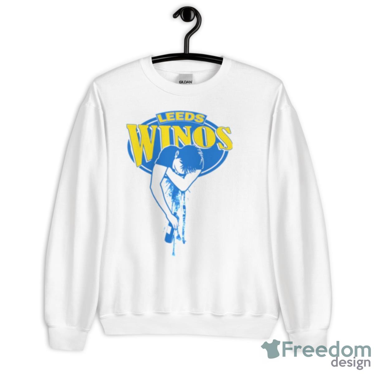 Leeds Winos Rugby Logo Shirt - Unisex Heavy Blend Crewneck Sweatshirt