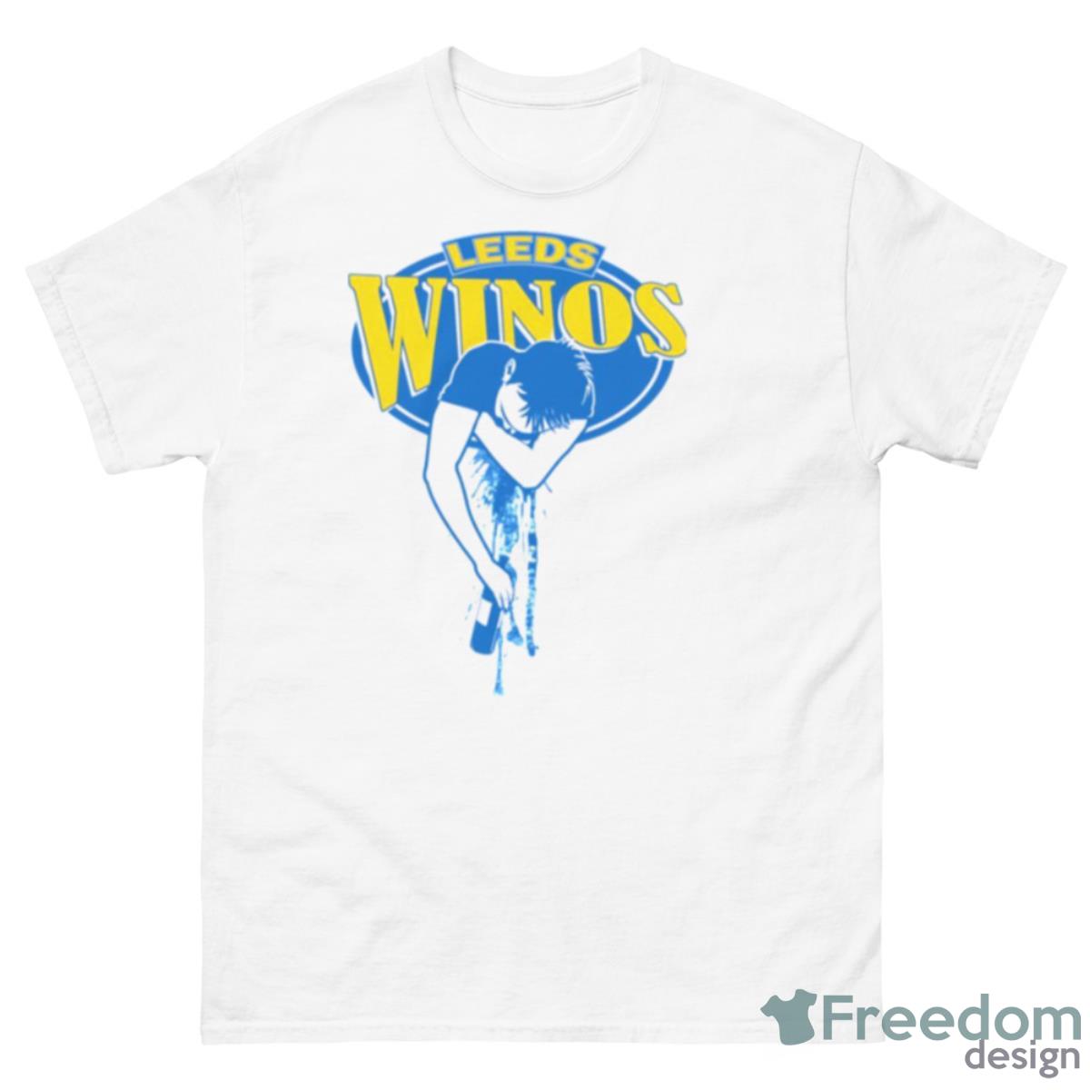 Leeds Winos Rugby Logo Shirt - 500 Men’s Classic Tee Gildan