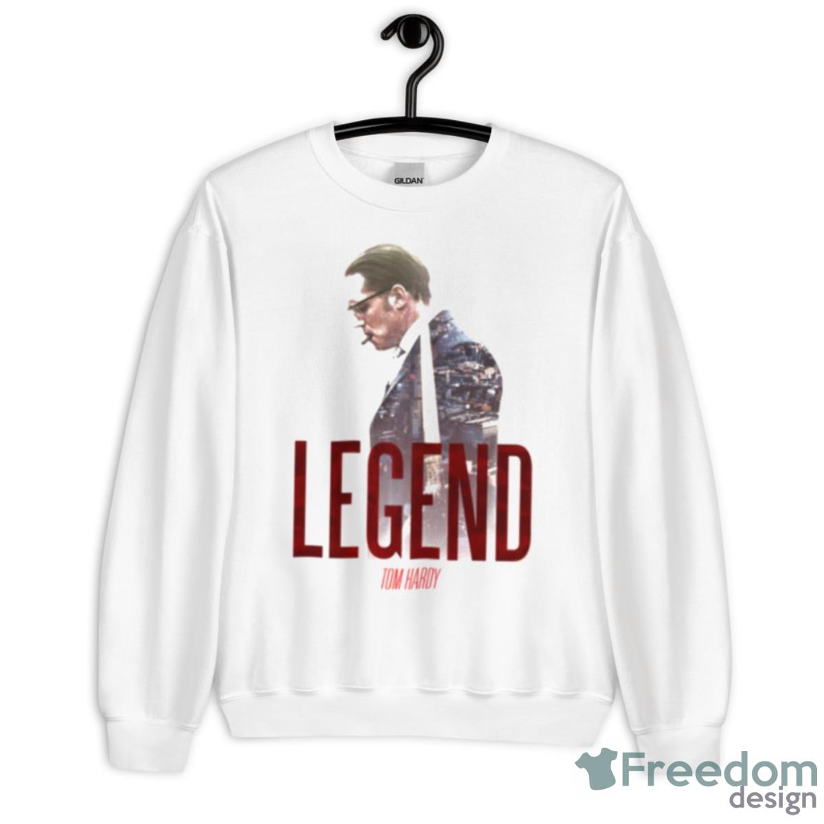 Legend Movie Design Tom Hardy Shirt image Legend Movie Design Tom Hardy Shirt - Unisex Heavy Blend Crewneck Sweatshirt