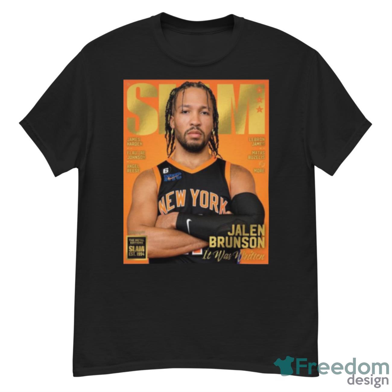 Legendary Slam Jalen Brunson It Was Written Shirt - G500 Men’s Classic T-Shirt