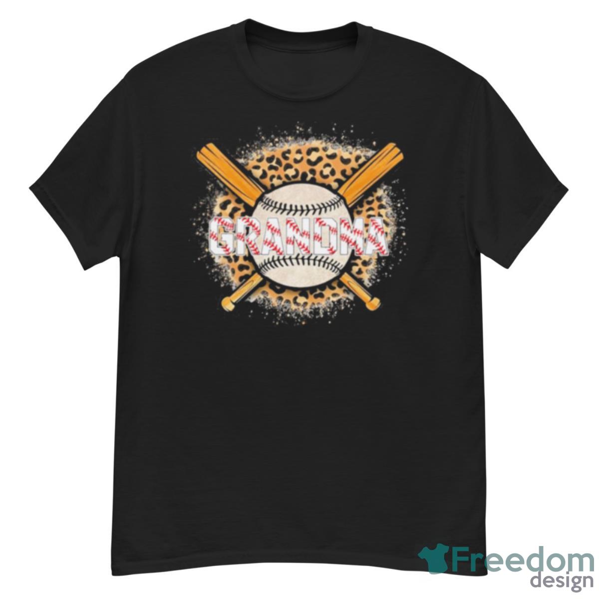 Leopard Baseball Bat Grandma Shirt - G500 Men’s Classic T-Shirt