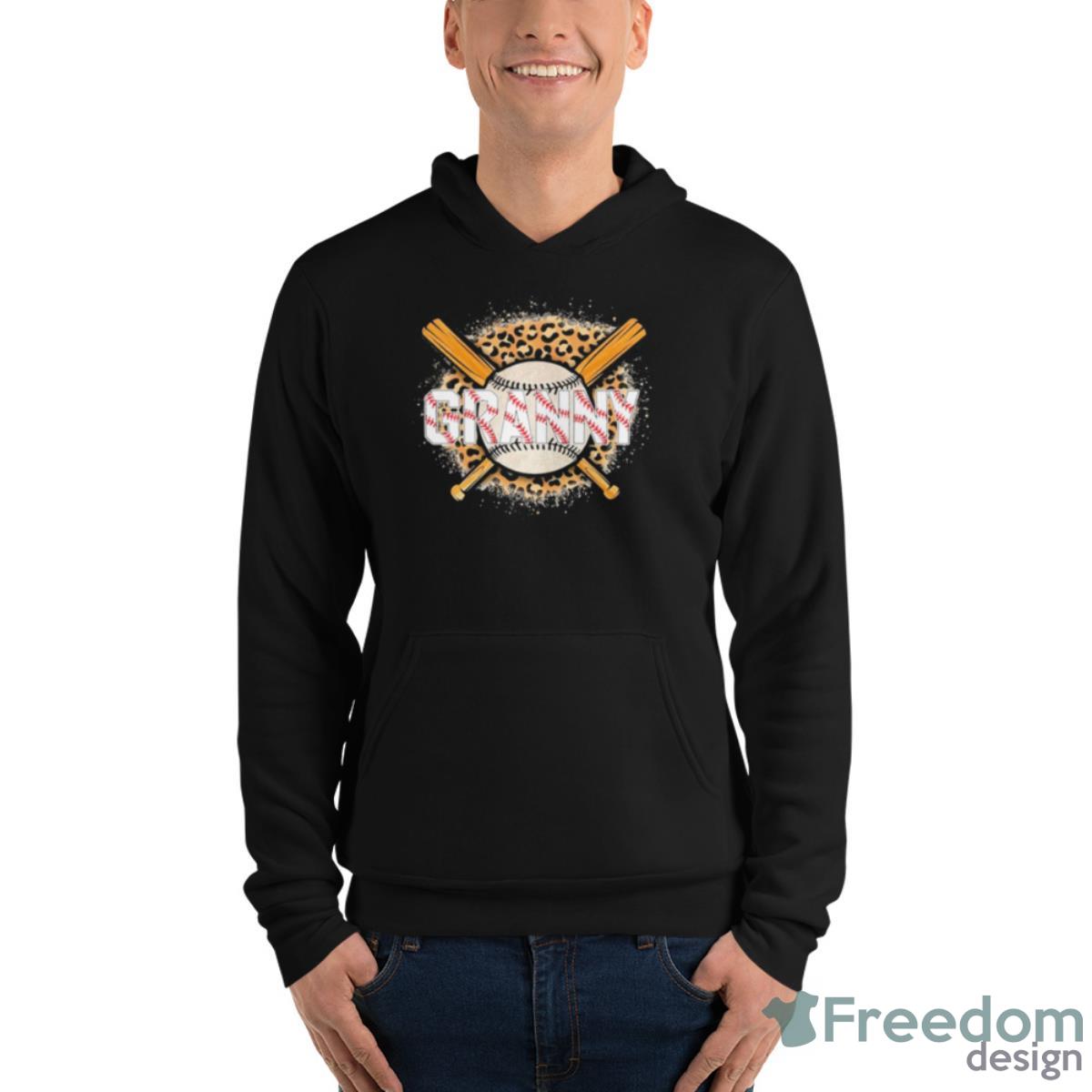 Leopard Baseball Bat Granny Shirt image Leopard Baseball Bat Granny Shirt - Unisex Fleece Pullover Hoodie