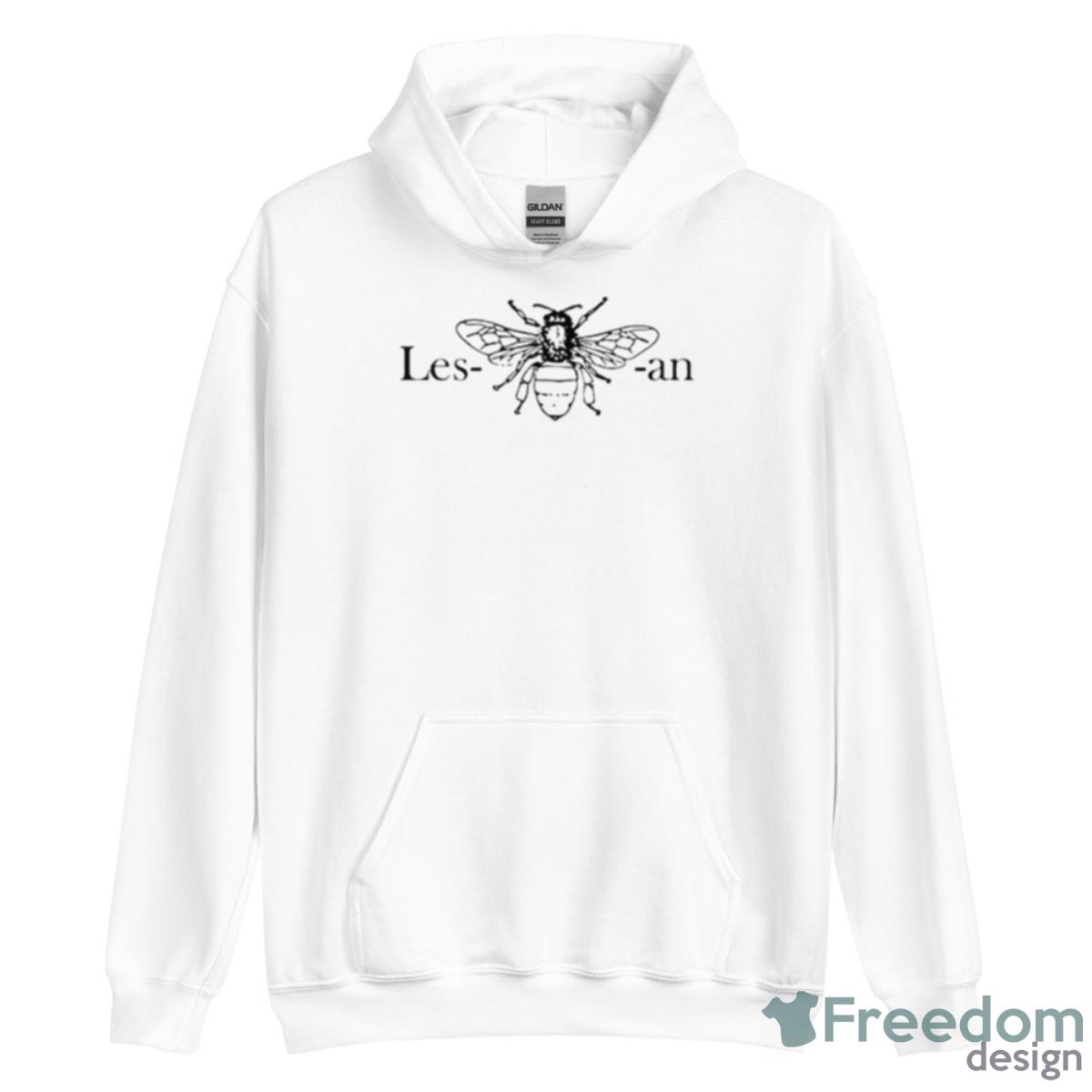 Lesbian Bee Shirt - Unisex Heavy Blend Hooded Sweatshirt