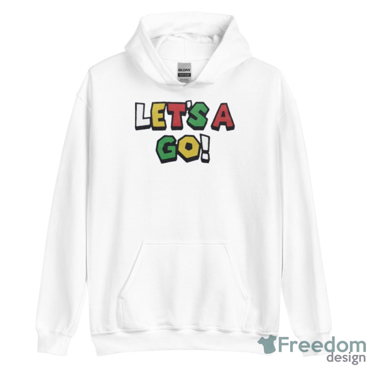 Let’s A Go Mario Shirt - Unisex Heavy Blend Hooded Sweatshirt Let’s A Go Mario Shirt - Unisex Heavy Blend Hooded Sweatshirt