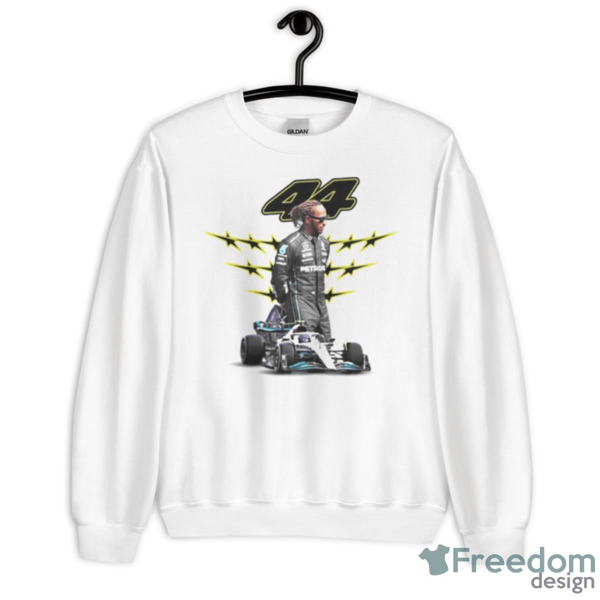 Lewis Hamilton 44 Racing Shirt - Unisex Heavy Blend Crewneck Sweatshirt