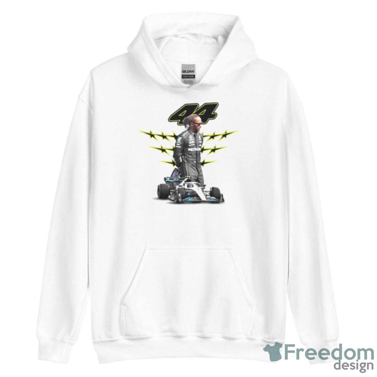 Lewis Hamilton 44 Racing Shirt - Unisex Heavy Blend Hooded Sweatshirt Lewis Hamilton 44 Racing Shirt - Unisex Heavy Blend Hooded Sweatshirt