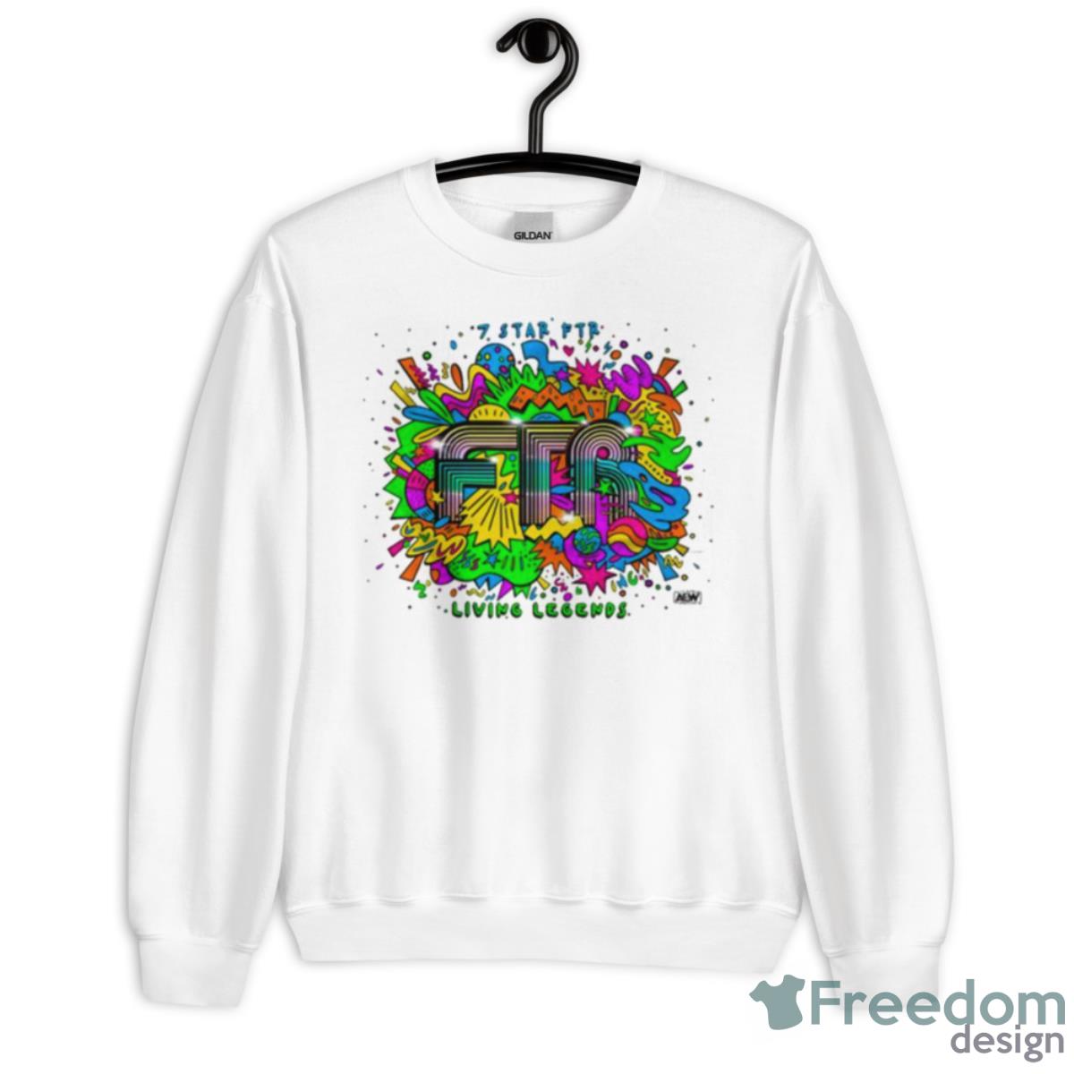 Limited Edition Top Rope Tuesday Ftr Shirt - Unisex Heavy Blend Crewneck Sweatshirt