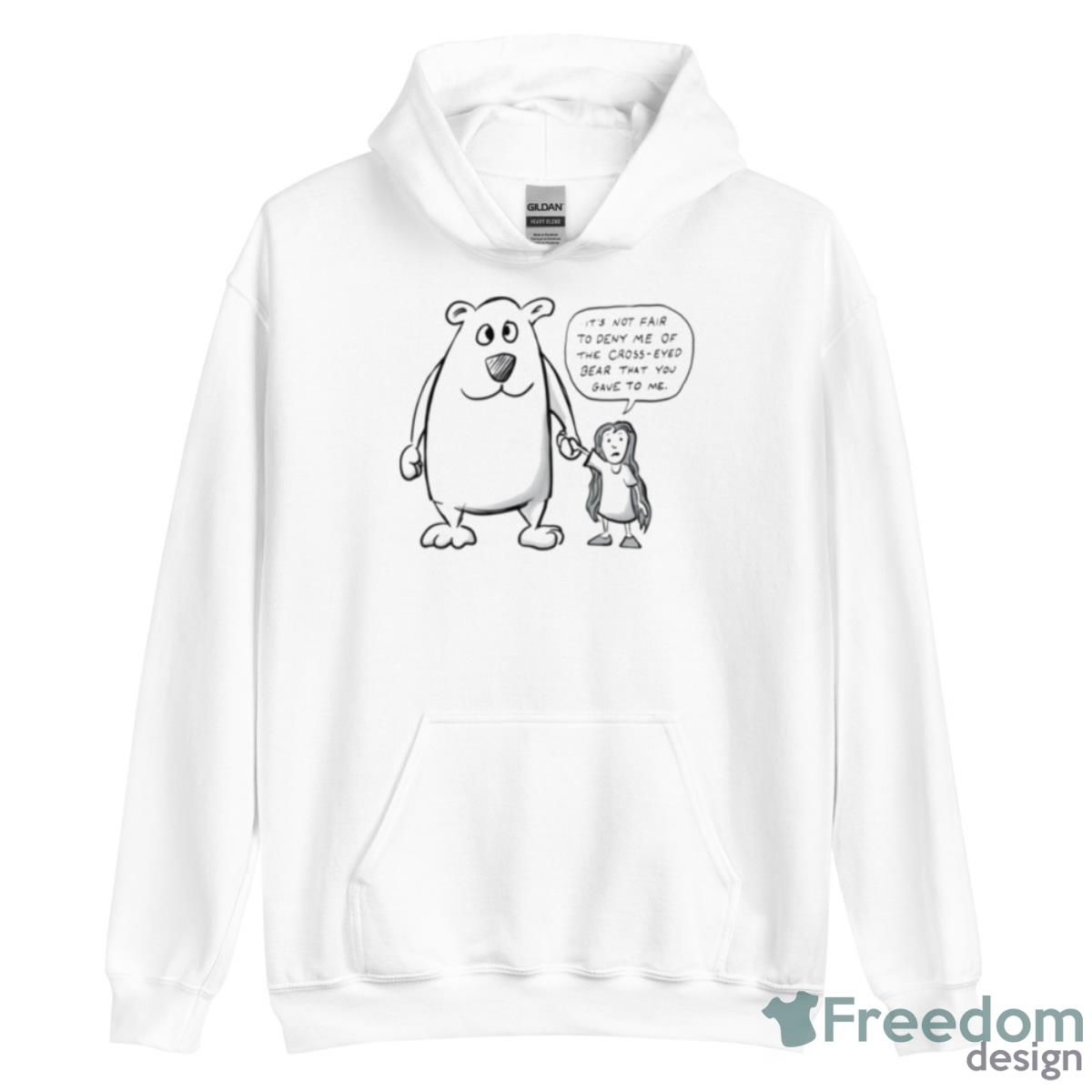 Little Alanis And Her Cross Eyed Bear Alanis Morissette Shirt - Unisex Heavy Blend Hooded Sweatshirt Little Alanis And Her Cross Eyed Bear Alanis Morissette Shirt - Unisex Heavy Blend Hooded Sweatshirt