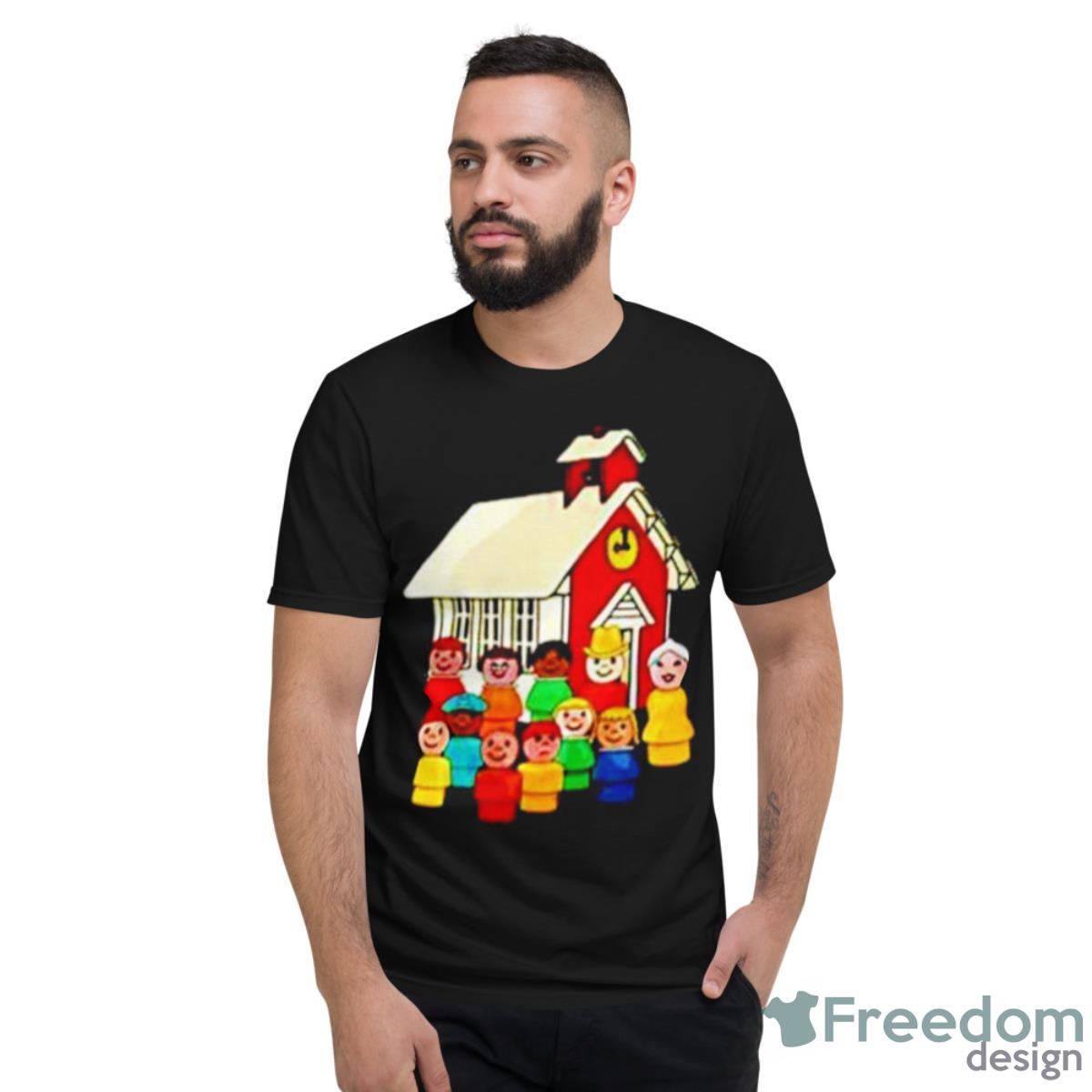 Little People School House Shirt - Short Sleeve T-Shirt