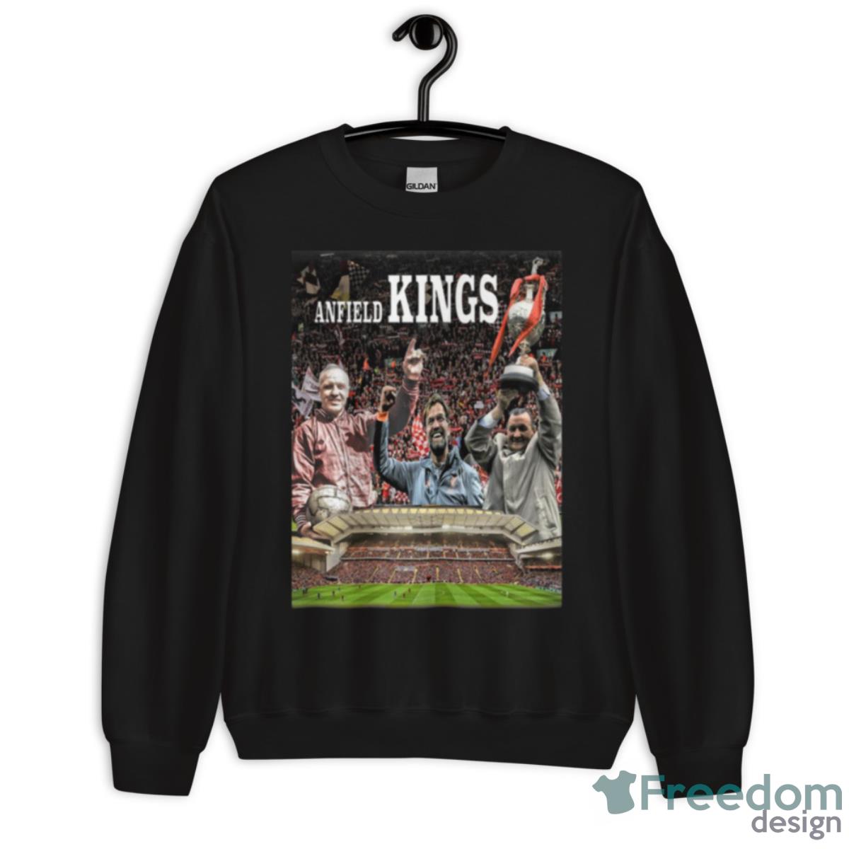 Liverpool Kop Kings Bob Paisley Shirt - Unisex Crewneck Sweatshirt