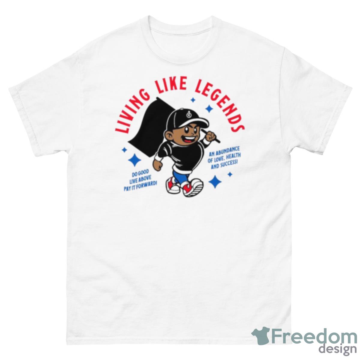 Living Like Legends Mascot Shirt - 500 Men’s Classic Tee Gildan