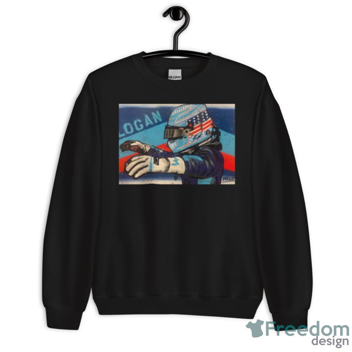 Logan Sargeant F2 2022 F1 Graffiti Shirt - Unisex Crewneck Sweatshirt