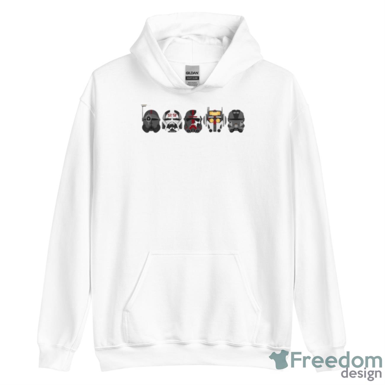 Logo Icon Bad Batch Helmets Shirt - Unisex Heavy Blend Hooded Sweatshirt