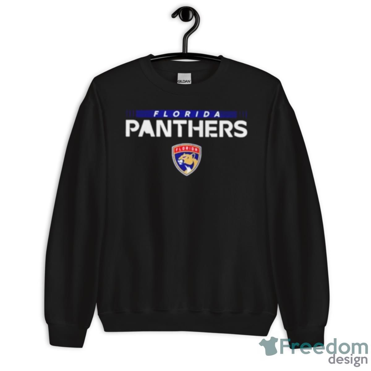 Lomberg Wearing Florida Panthers Shirt - Unisex Crewneck Sweatshirt