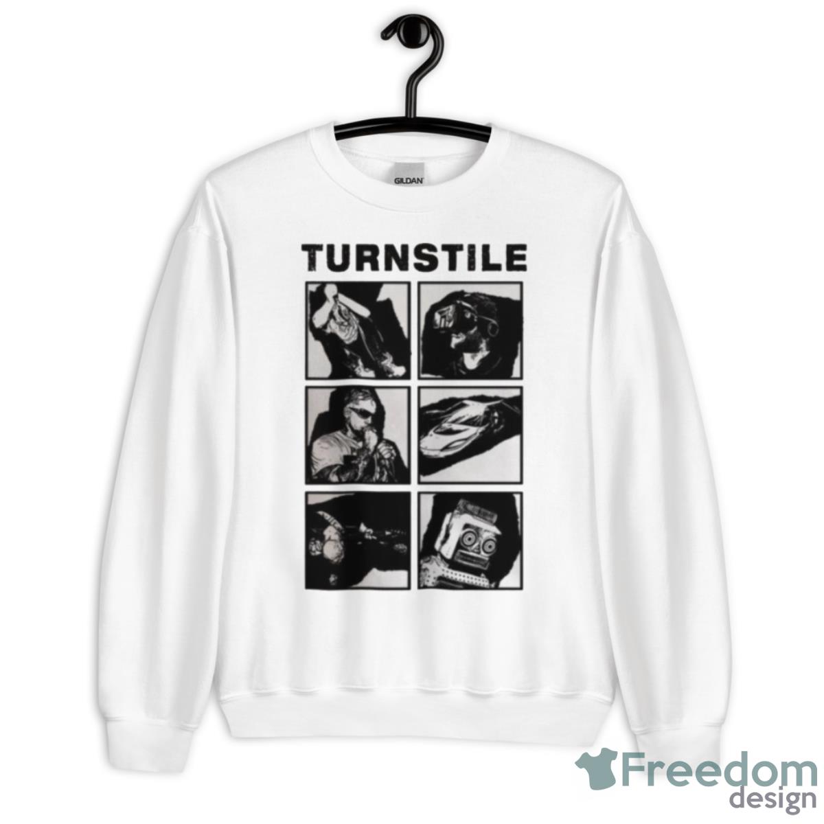 Lonely Dezires Turnstile Shirt - Unisex Heavy Blend Crewneck Sweatshirt