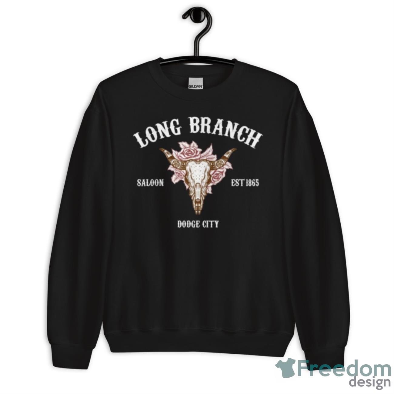 Long Branch Saloon Gunsmoke Shirt - Unisex Crewneck Sweatshirt Long Branch Saloon Gunsmoke Shirt - Unisex Crewneck Sweatshirt