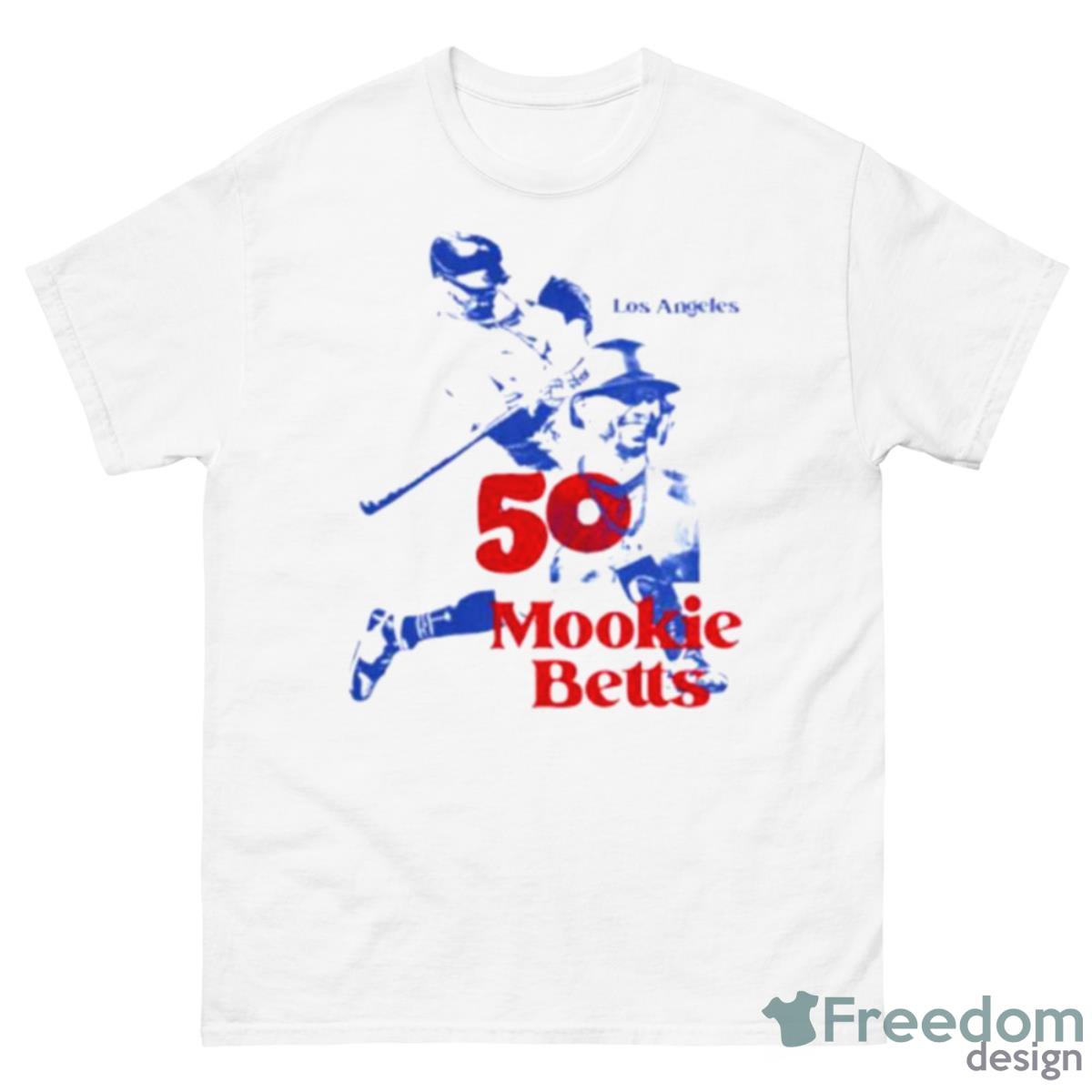 Los Angeles 50 Mookie Betts Shirt - 500 Men’s Classic Tee Gildan