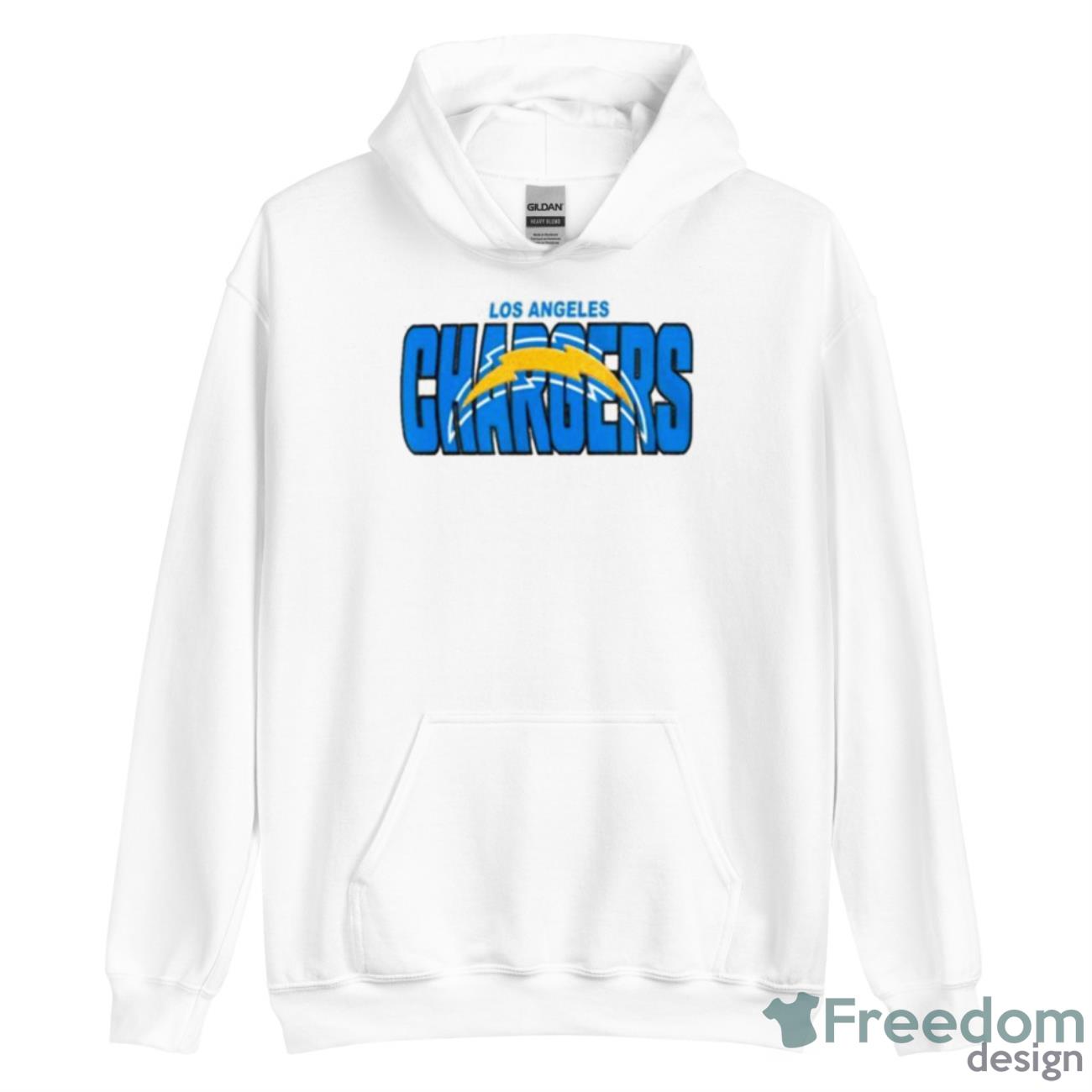 Los Angeles Chargers New Era 2023 NFL Draft Shirt - Unisex Heavy Blend Hooded Sweatshirt