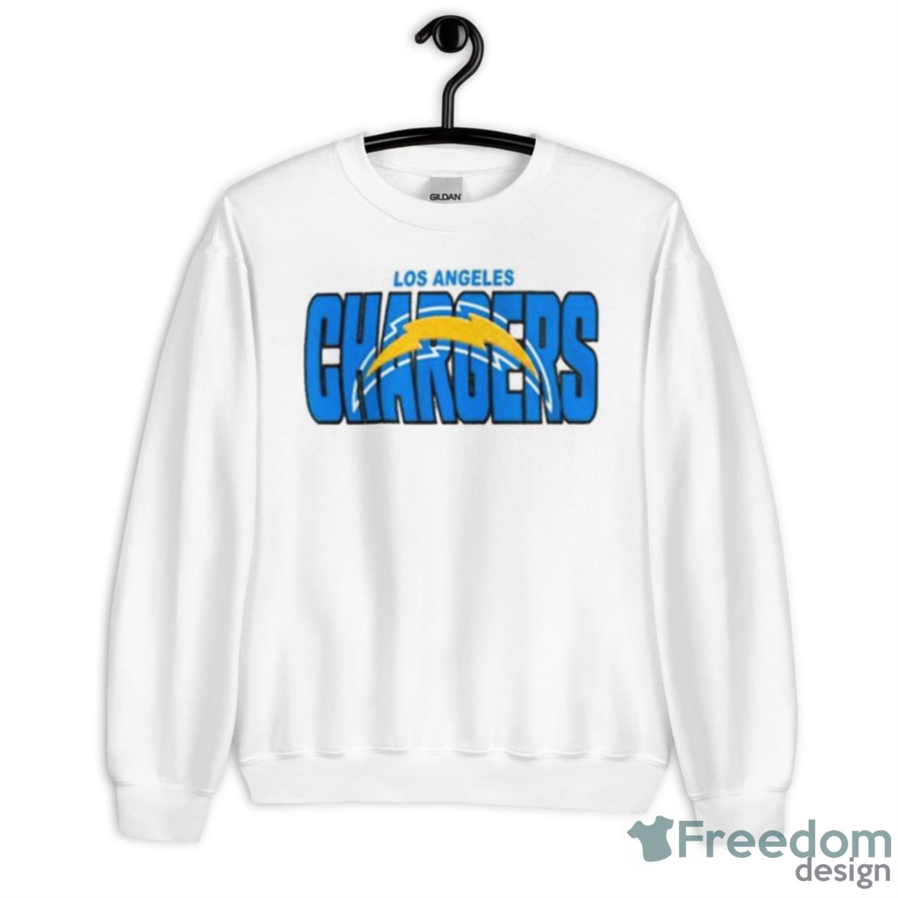 Los Angeles Chargers New Era 2023 NFL Draft Shirt - Unisex Heavy Blend Crewneck Sweatshirt