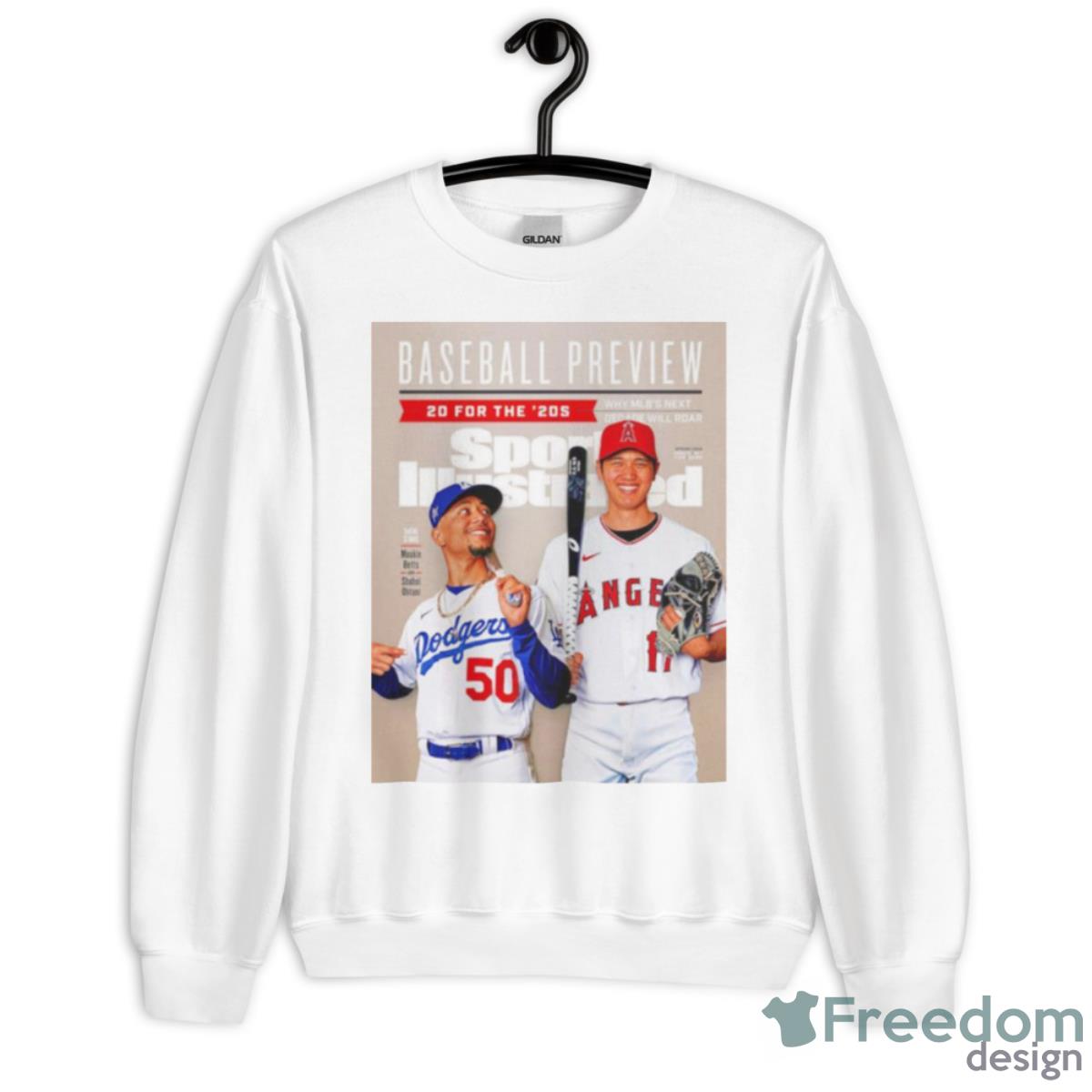 Mookie Betts Men's Baseball T-shirt Los Angeles D 