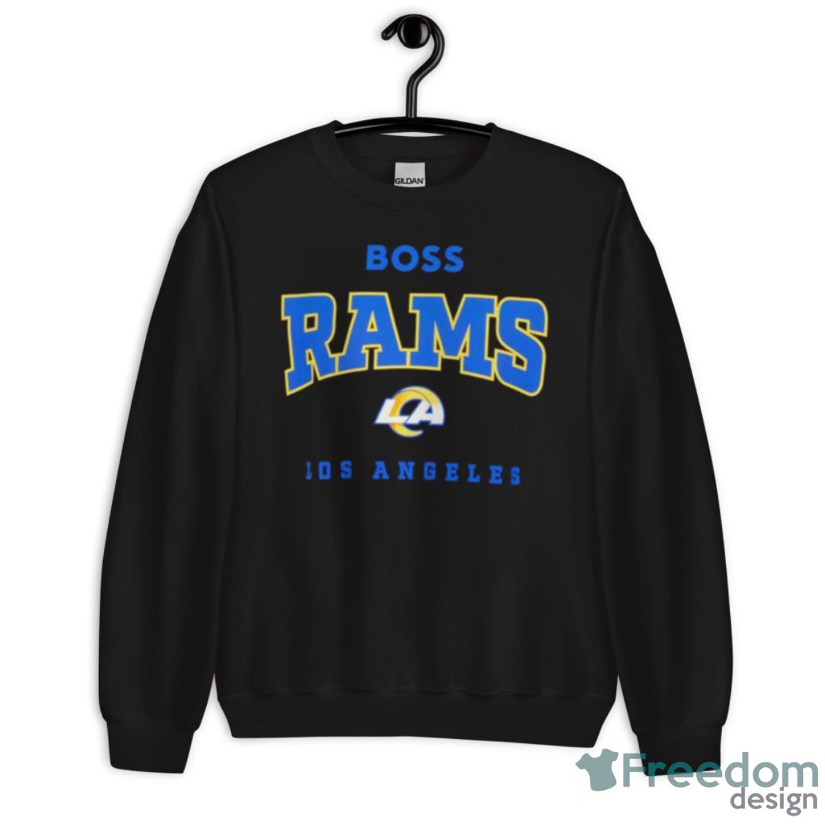 Los Angeles Rams BOSS NFL Huddle Shirt - Unisex Crewneck Sweatshirt