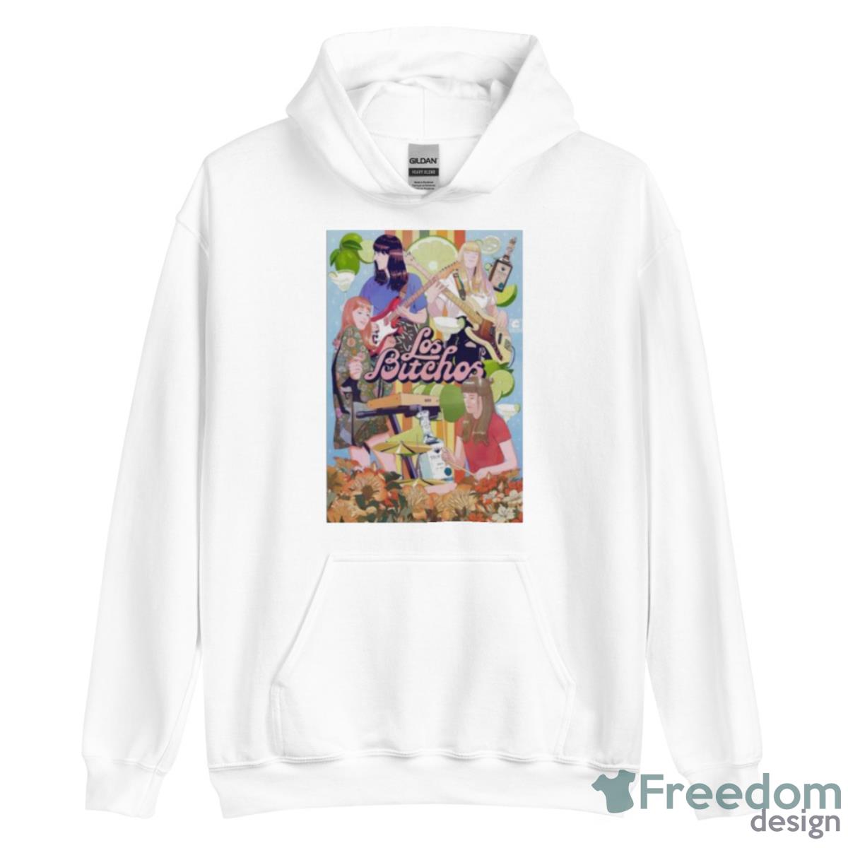 Los Bitchos Fan 2023 Poster Shirt image Los Bitchos Fan 2023 Poster Shirt - Unisex Heavy Blend Hooded Sweatshirt