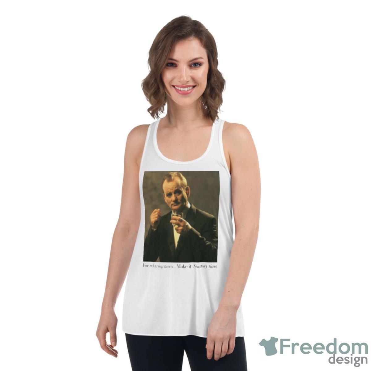 Lost In Translation Bill Murray Shirt - Womens Flowy Racerback Tank Lost In Translation Bill Murray Shirt - Womens Flowy Racerback Tank