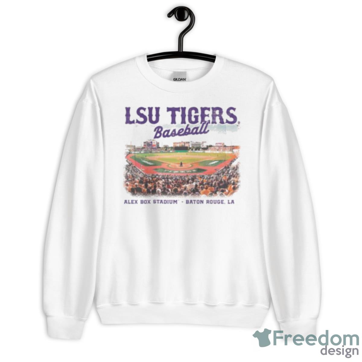 Louisiana State University Baseball Stadium 2023 Shirt - Unisex Heavy Blend Crewneck Sweatshirt