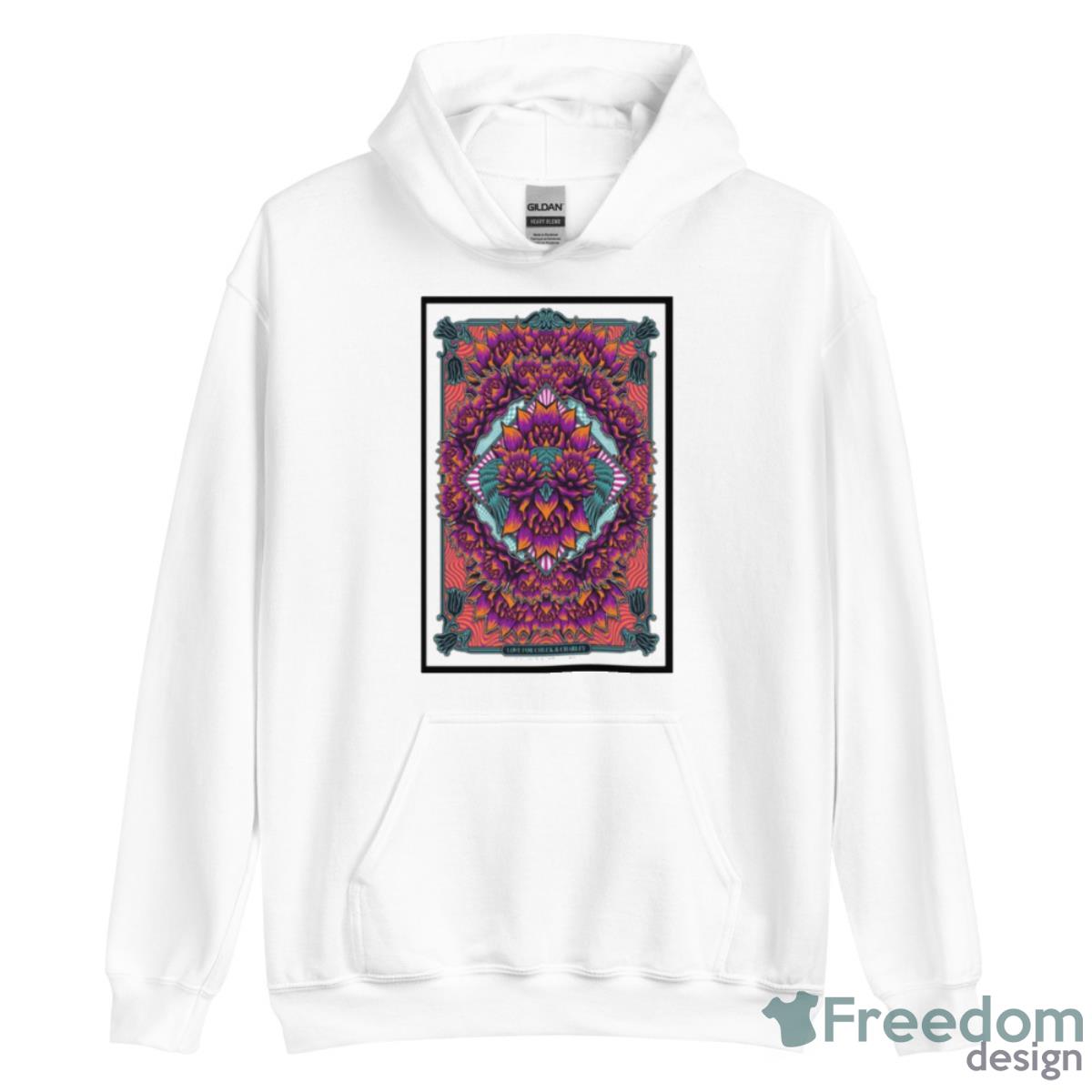 Love For Chuck & Charley Morris Tribute Poster Shirt image Love For Chuck & Charley Morris Tribute Poster Shirt - Unisex Heavy Blend Hooded Sweatshirt