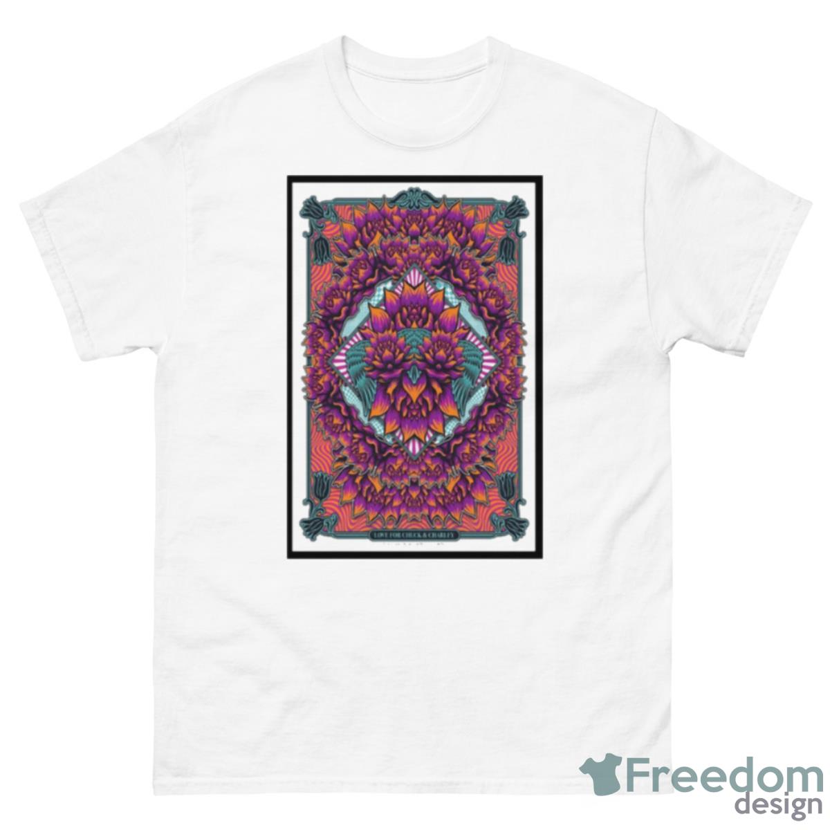 Love For Chuck & Charley Morris Tribute Poster Shirt - 500 Men’s Classic Tee Gildan