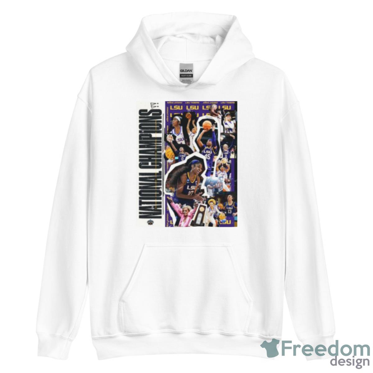 LSU Tigers 2023 NCAA New National Champions Shirt - Unisex Heavy Blend Hooded Sweatshirt